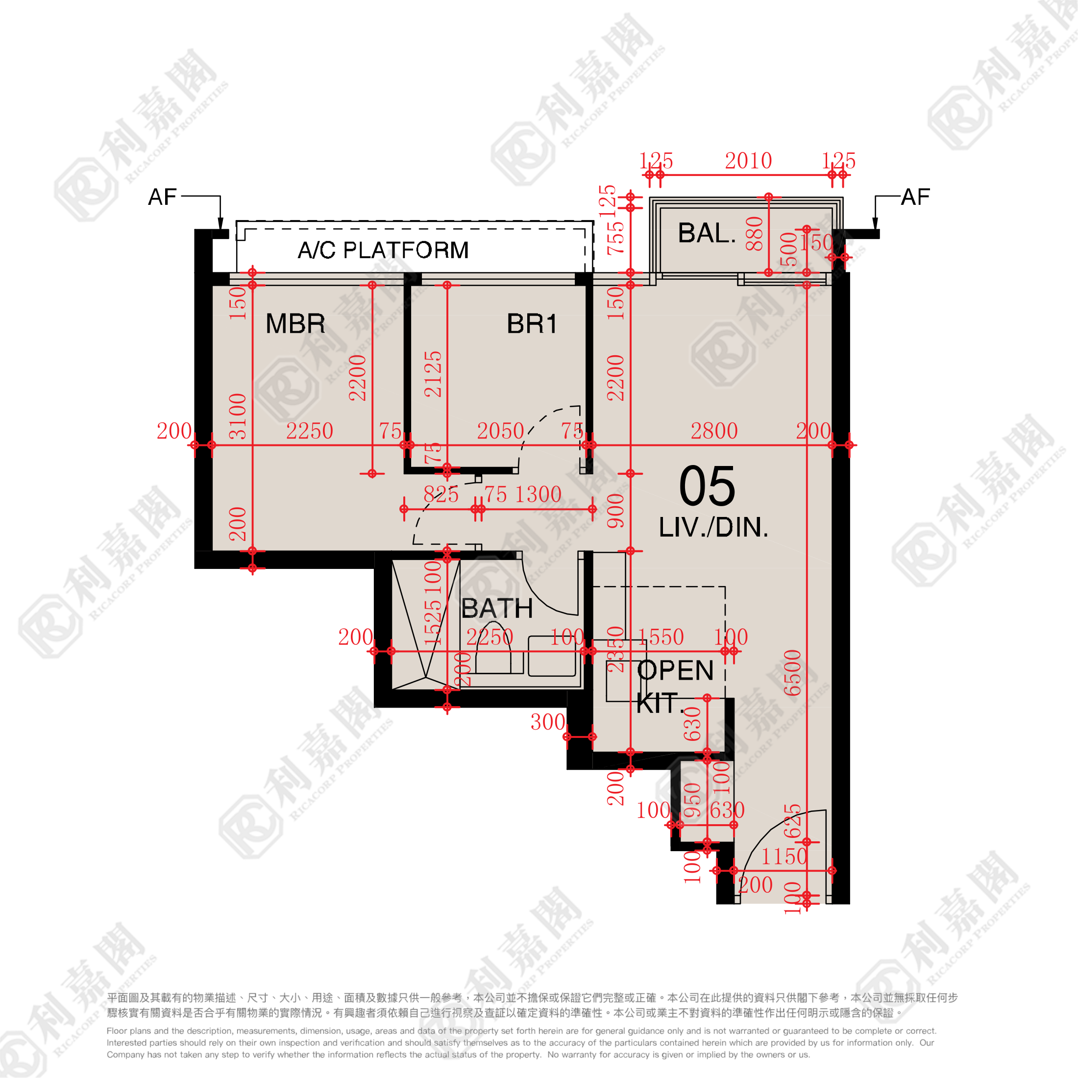 东环 2期 2B座 高层 05室 东涌