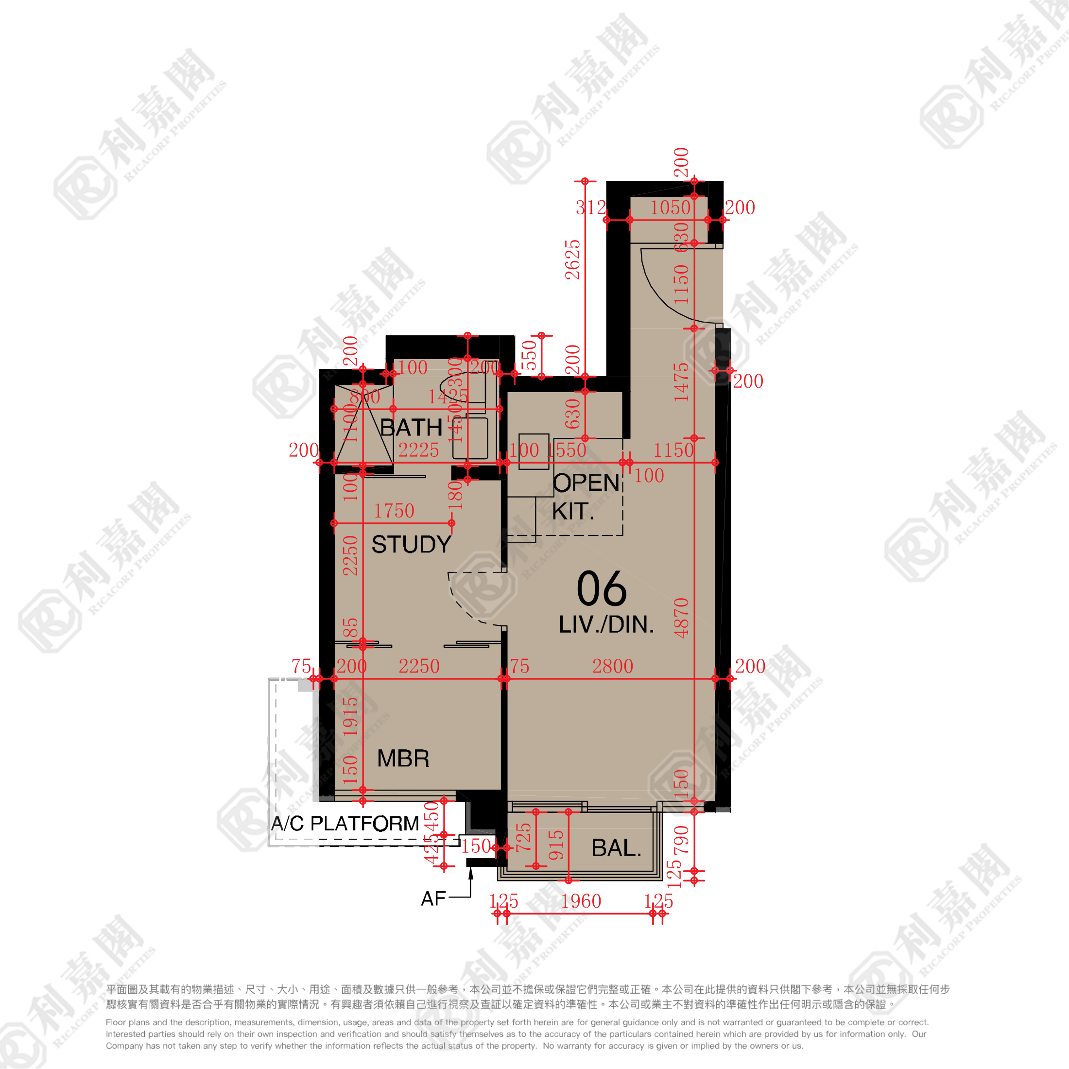 东环 2期 2B座 高层 06室 东涌