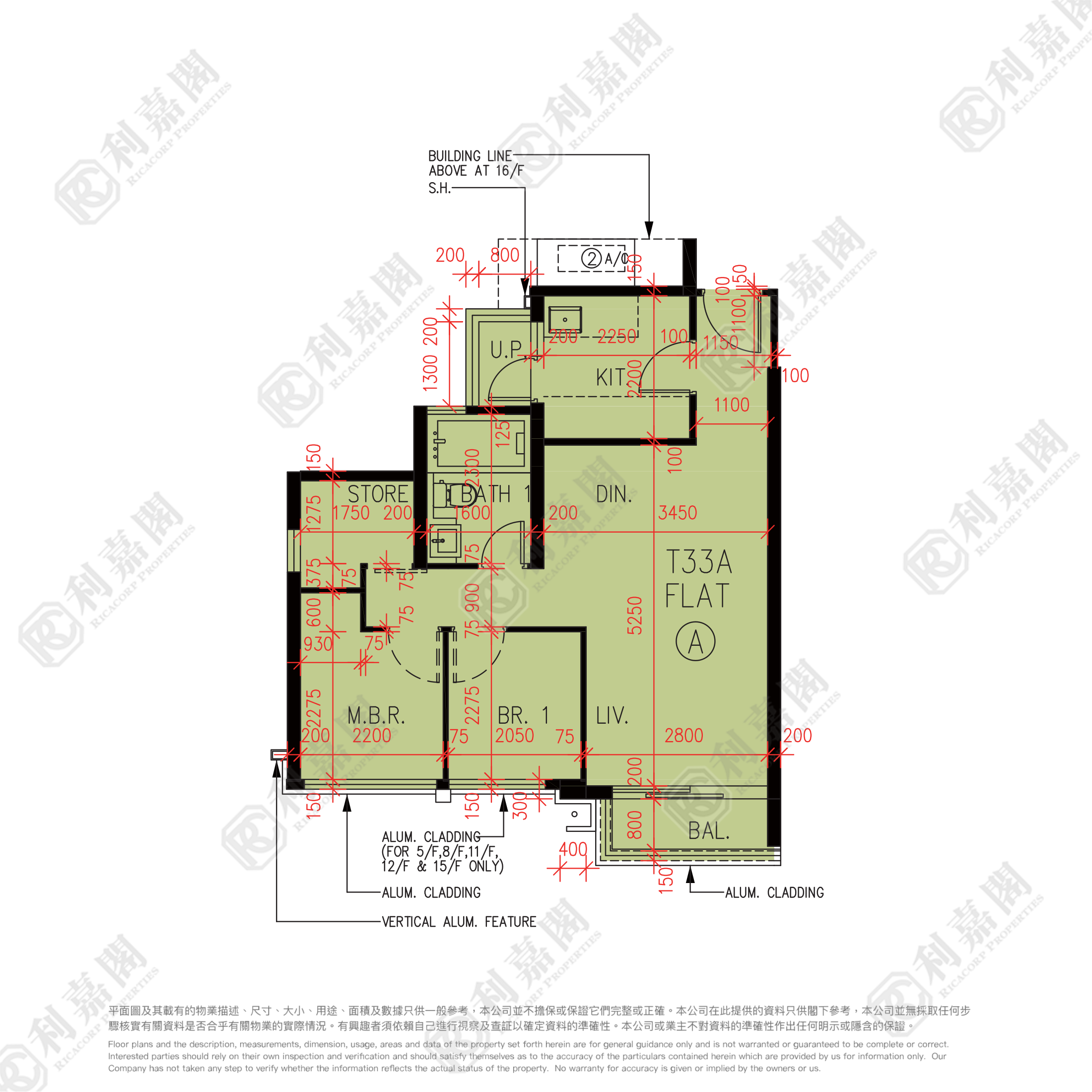 峻巒 2C期 PARK YOHO MILANO 33A座 高層 A室 元朗