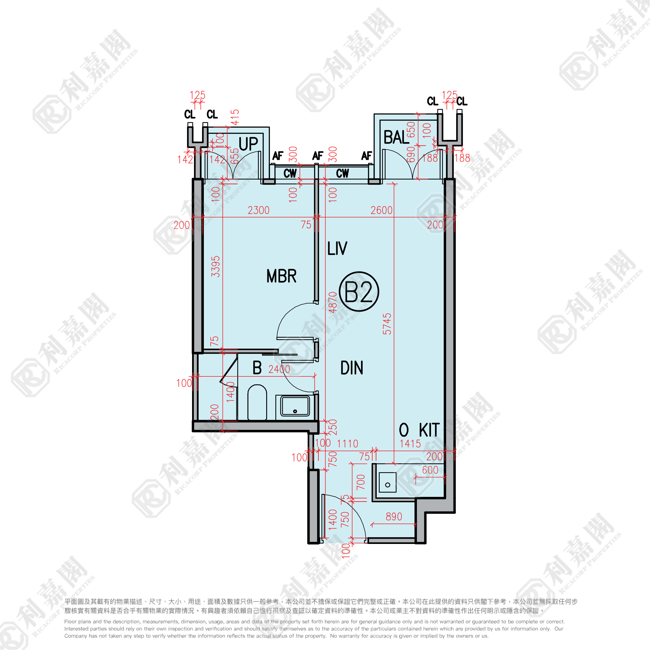 SKYPARK Medium Floor Zone Flat B2 Mong Kok/Yau Ma Tei