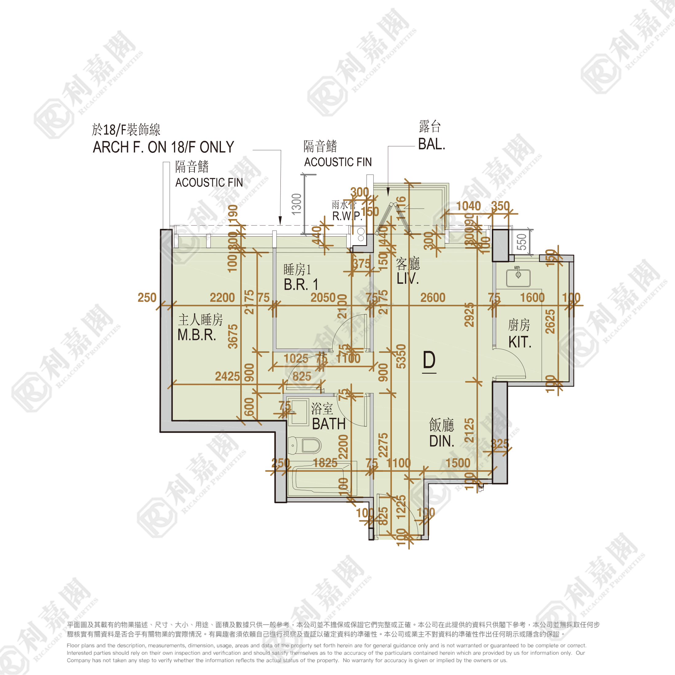 ONE HOMANTIN 3座 高層 D室 何文田/京士柏/九龍塘/又一村