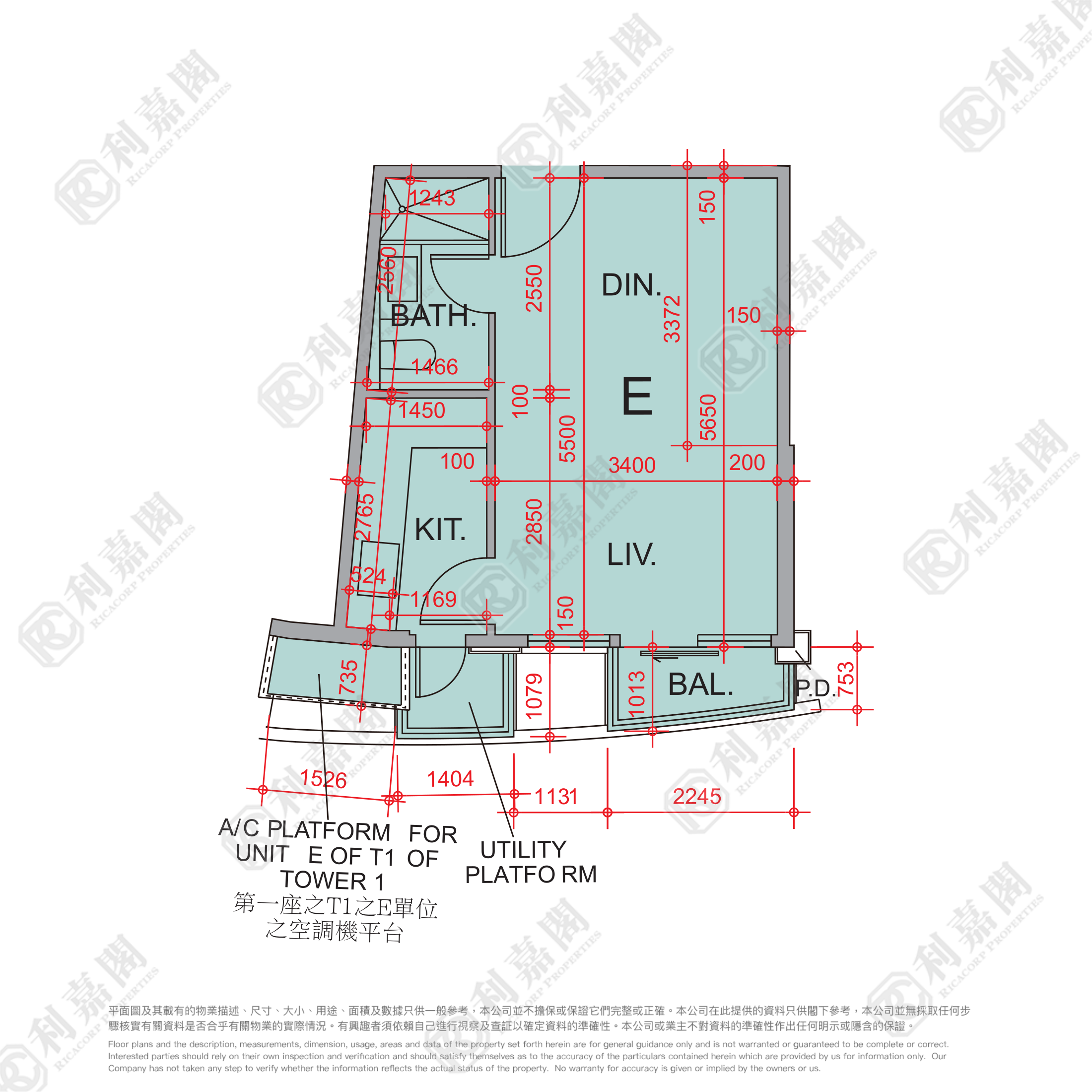 THE AUSTIN 1座 低層 E室 九龍站/尖沙咀/佐敦