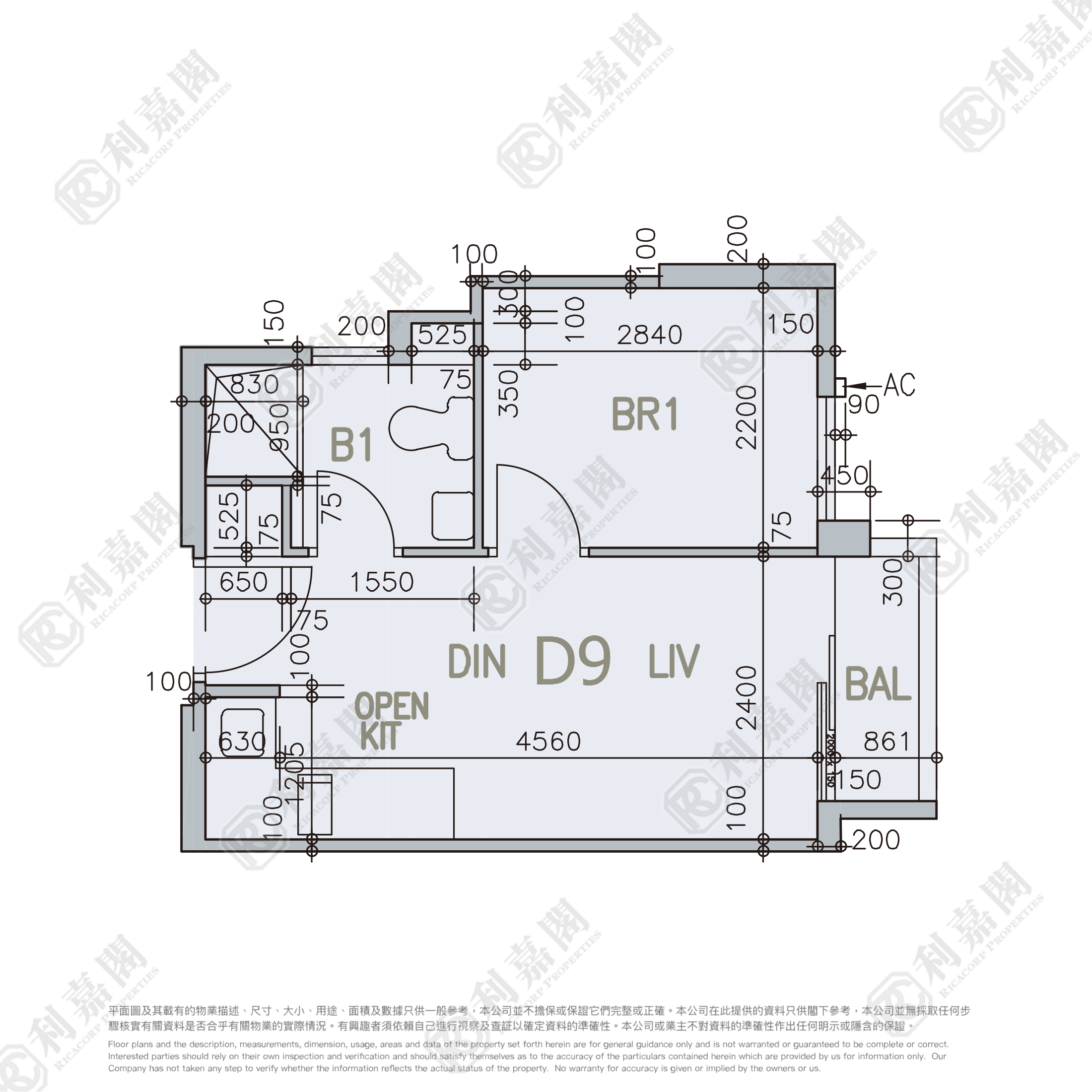 柏峦 2期 柏逸 1座 高层 D9室 元朗