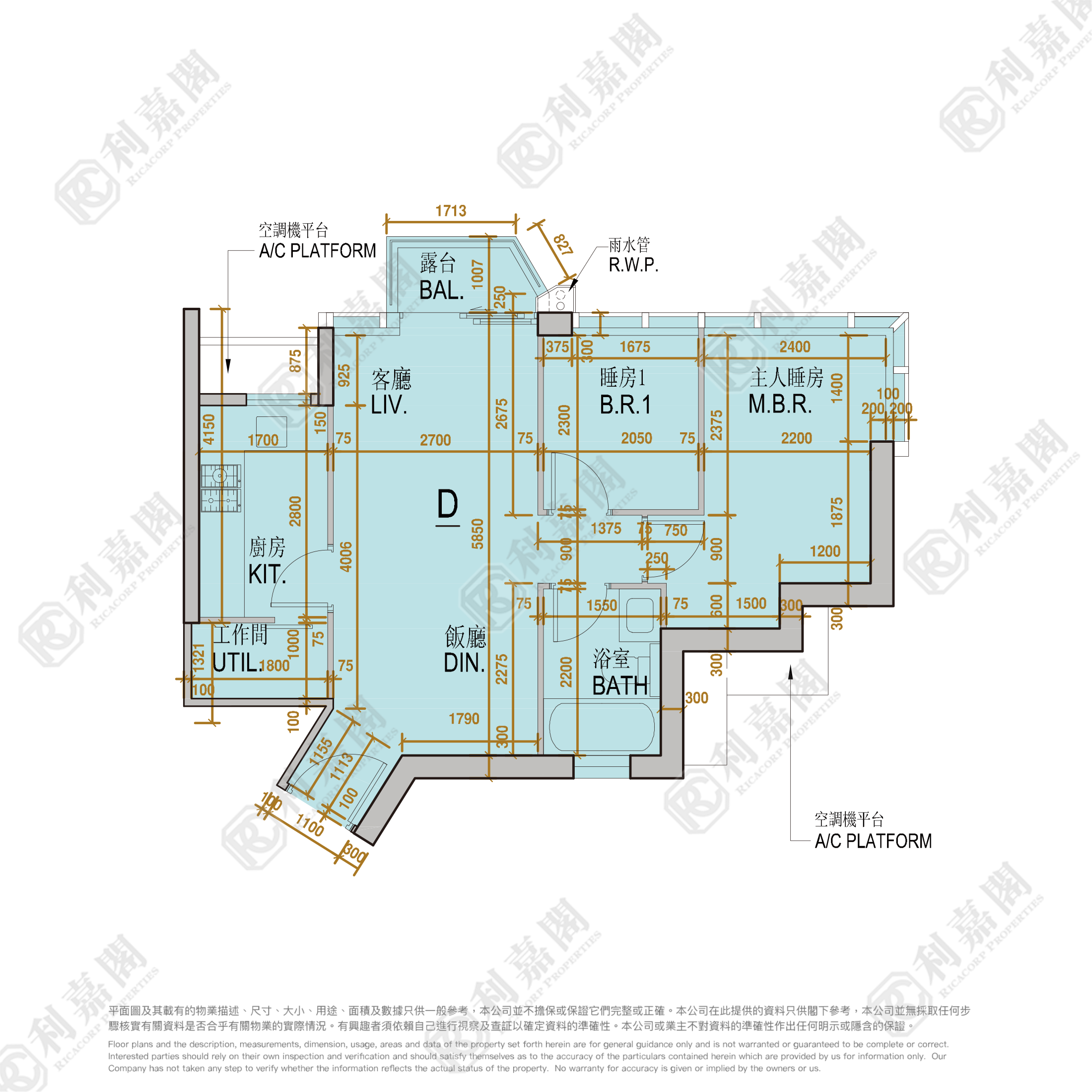 OASIS KAI TAK 2座 中层 D室 土瓜湾/九龙城/新启德/新蒲岗