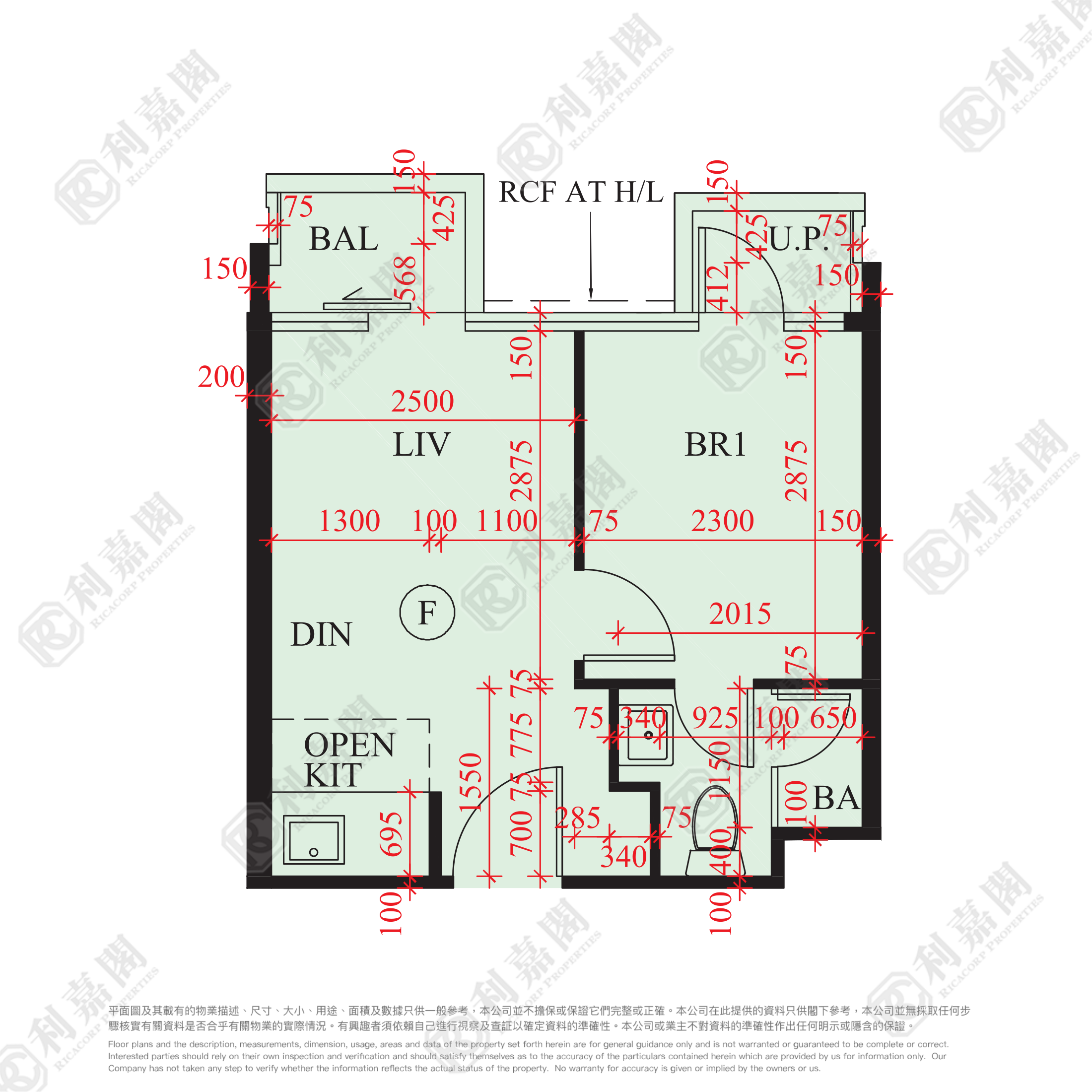 囍逸 1座 高層 F室 上水/粉嶺/古洞