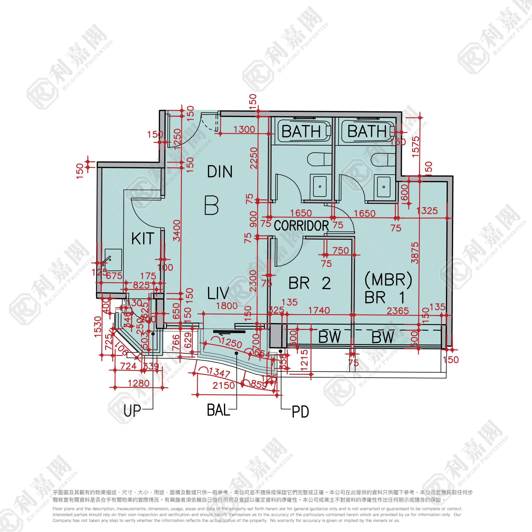 GRAND AUSTIN TOWER 5A Medium Floor Zone Flat B Kowloon Station/Tsim Sha Tsui/Jordan