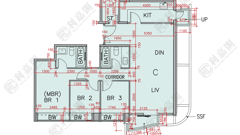 GRAND AUSTIN TOWER 5A Very High Floor Zone Flat C Kowloon Station/Tsim Sha Tsui/Jordan