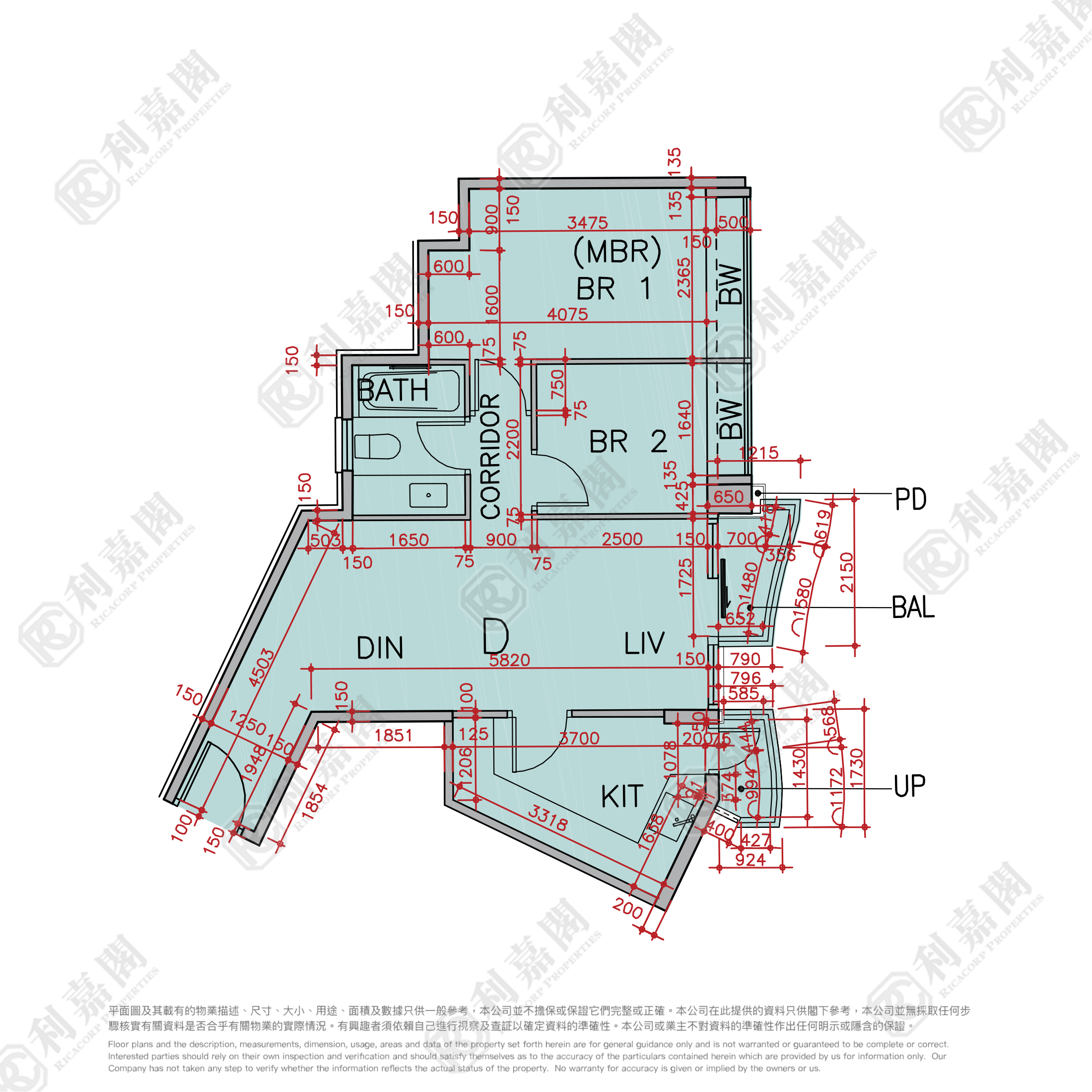 GRAND AUSTIN 5A座 高層 D室 九龍站/尖沙咀/佐敦