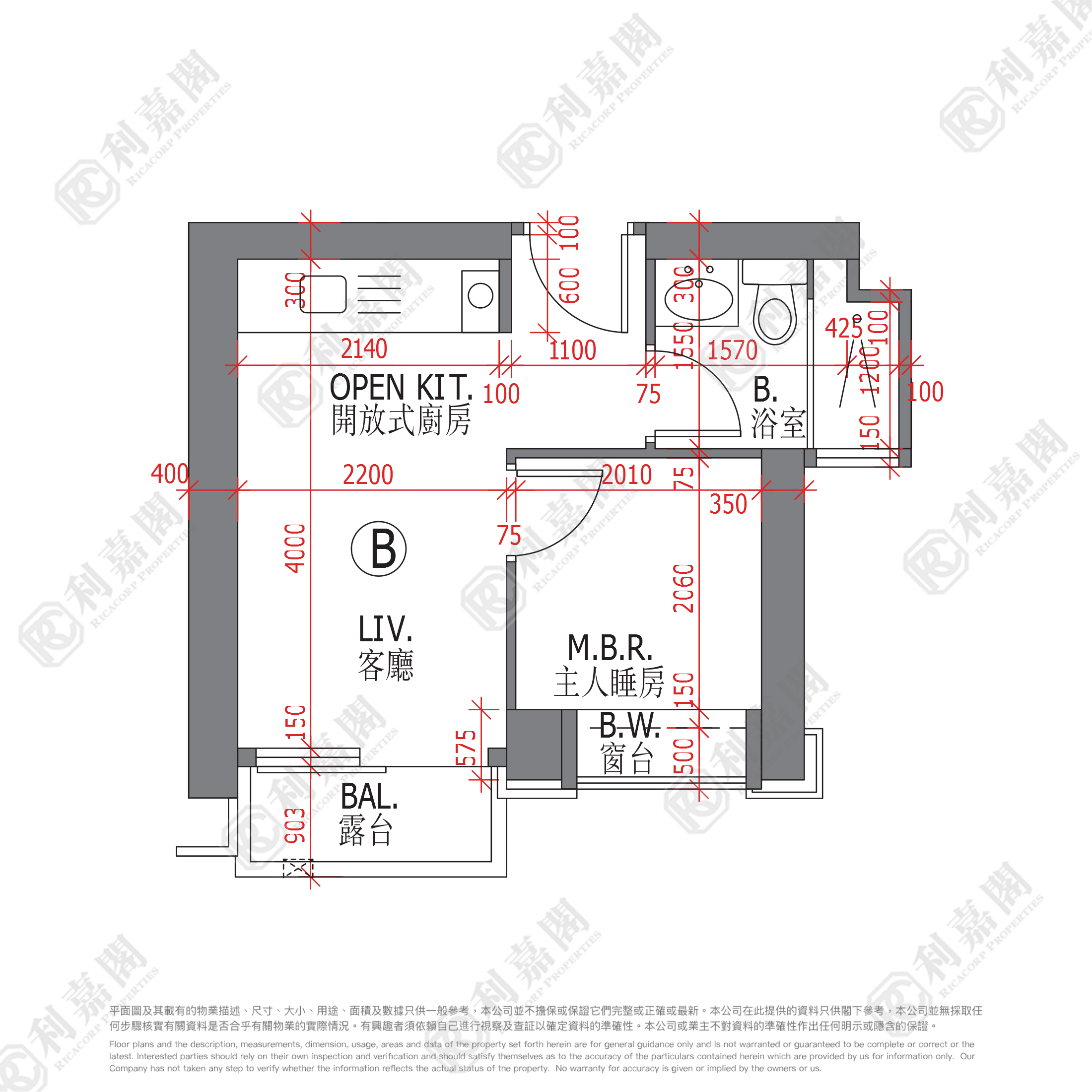 UPPER WEST Low Floor Zone Flat B Olympic Station/Nam Cheong
