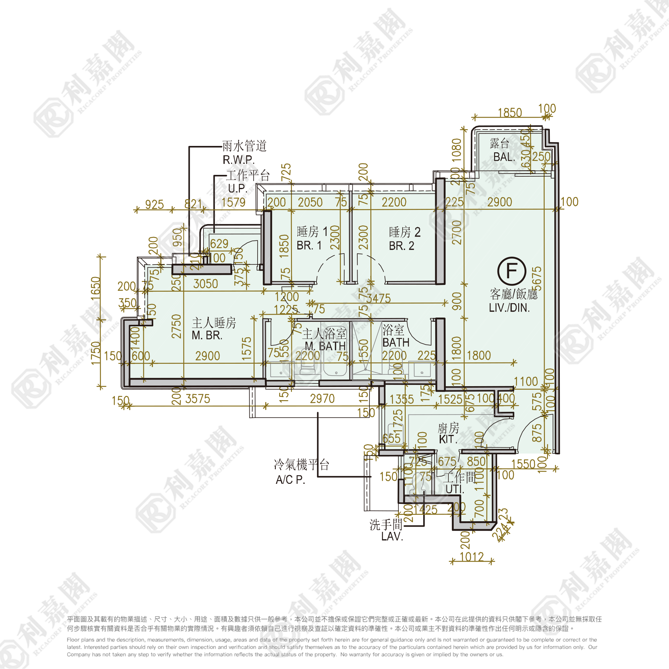 UPPER RIVERBANK TOWER 2 High Floor Zone Flat F To Kwa Wan/Kowloon City/Kai Tak/San Po Kong