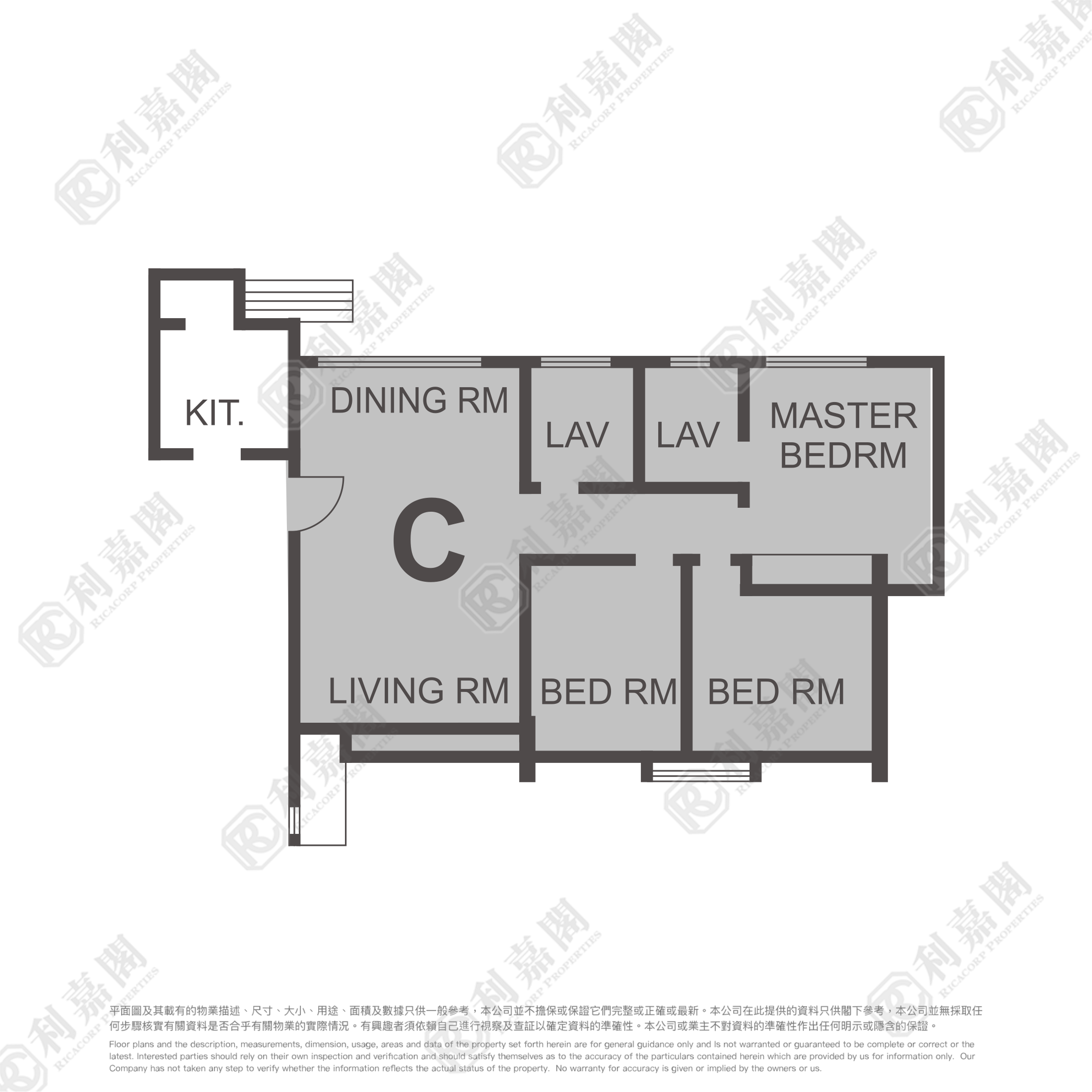 PERTH GARDEN ILFORD COURT Medium Floor Zone Flat C Ho Man Tin/Kings Park/Kowloon Tong/Yau Yat Tsuen