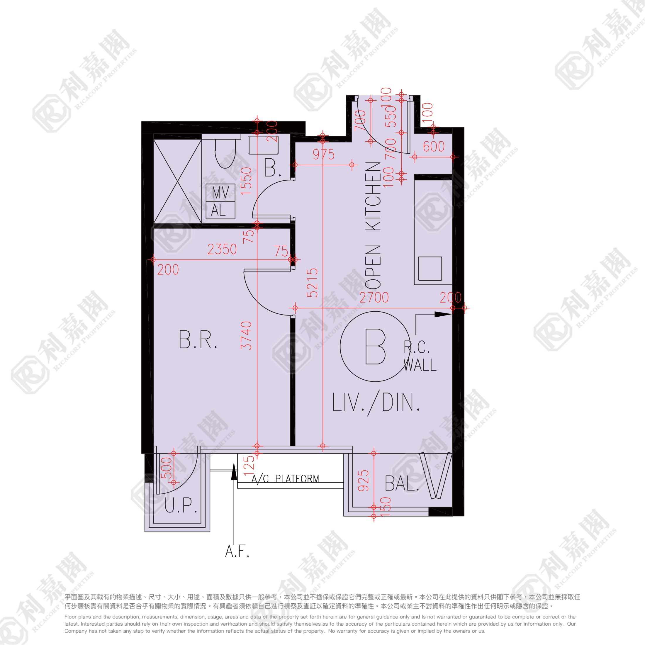 映御 2座 高層 B室 元朗
