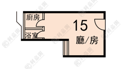 德田邨 德盛樓 (7座) 高層 15室 觀塘/藍田/油塘
