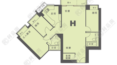 映灣園 3期 悅濤軒 11座 中層 H室 東涌