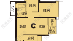 曼克頓山 5座 高層 C室 美孚/華景