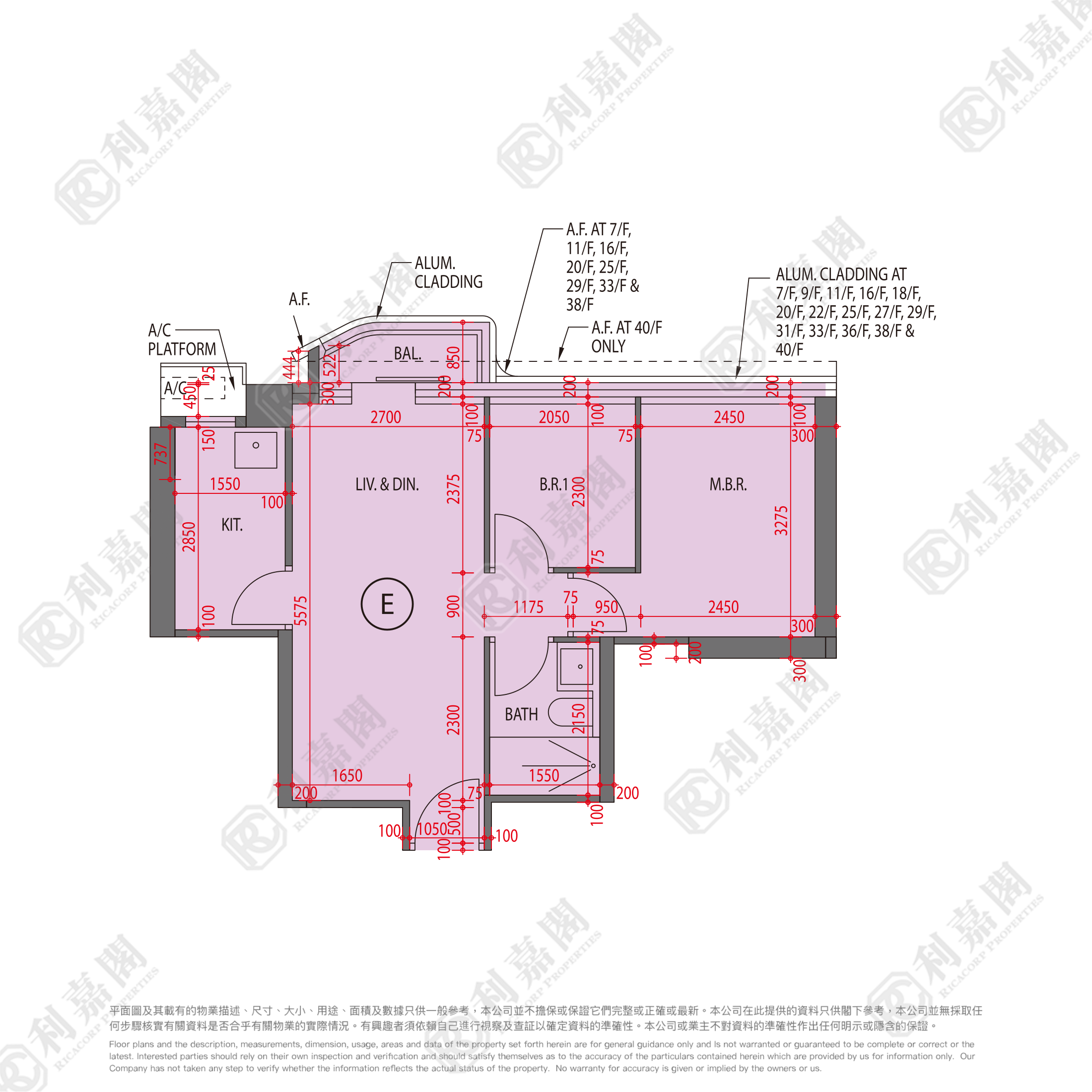 嘉峯匯 2A座 高層 E室 土瓜灣/九龍城/新啟德/新蒲崗