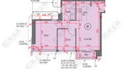 K‧SUMMIT TOWER 1B Medium Floor Zone Flat B To Kwa Wan/Kowloon City/Kai Tak/San Po Kong