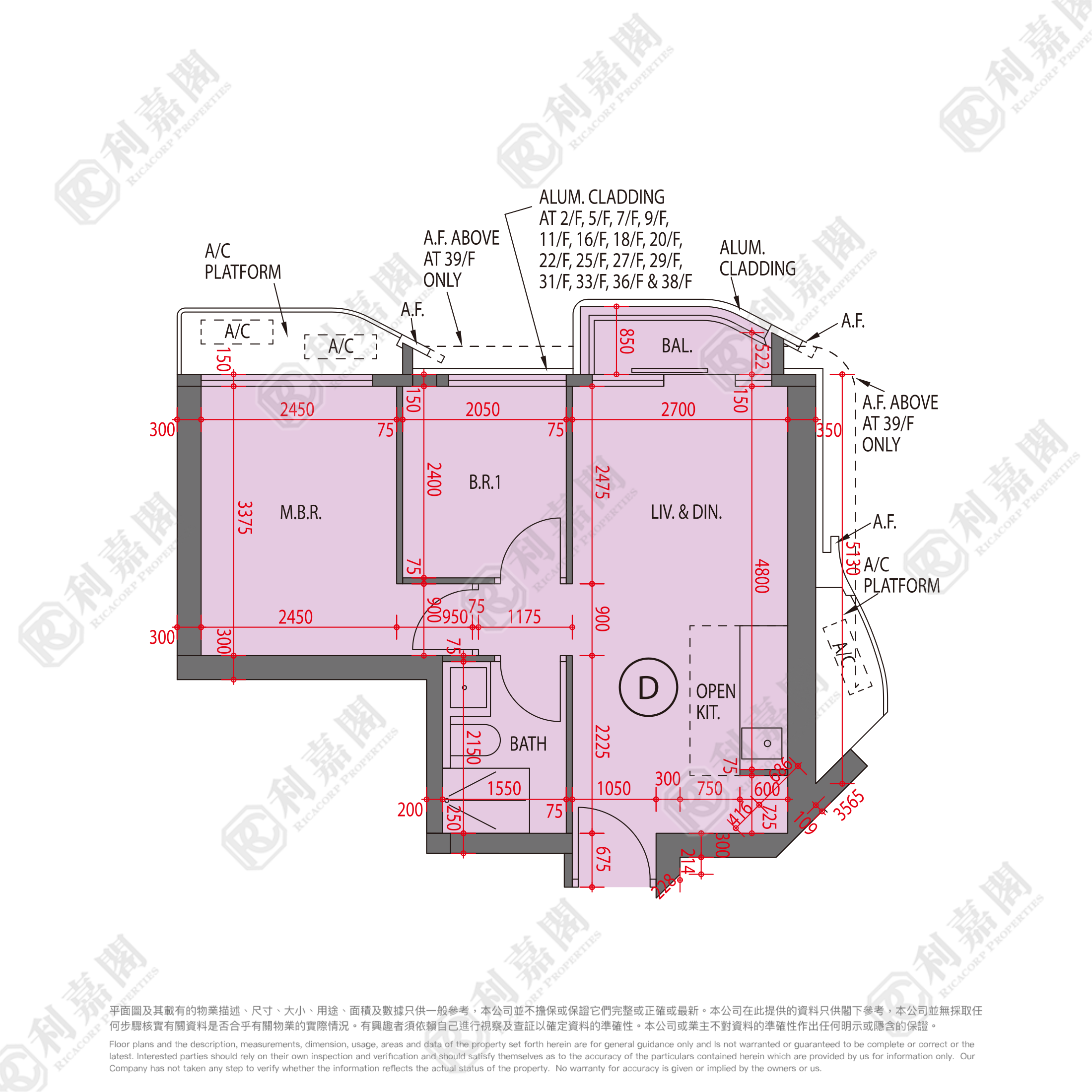 嘉峯匯 1B座 中層 D室 土瓜灣/九龍城/新啟德/新蒲崗