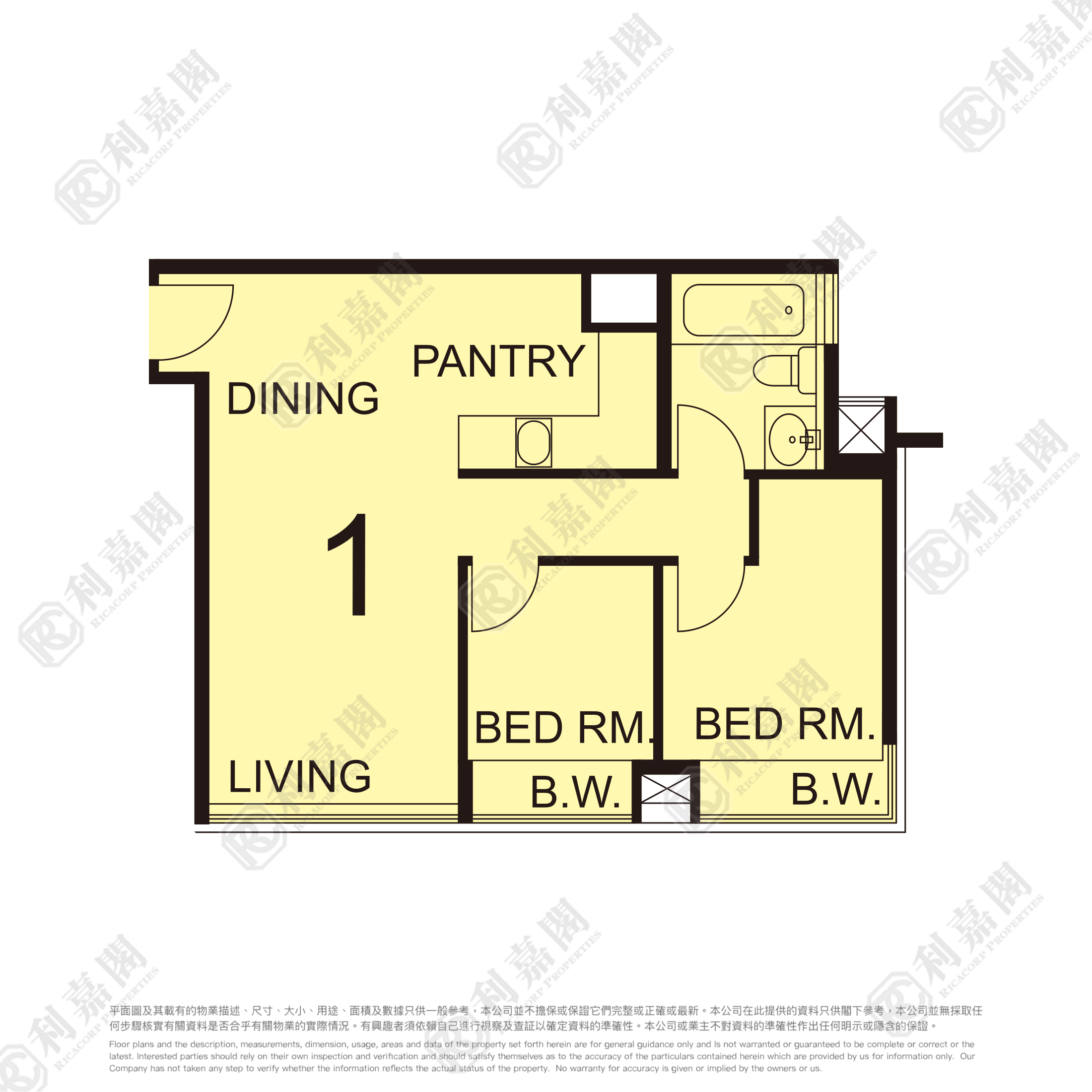 都会轩 2座 低层 1室 红磡/黄埔/海逸