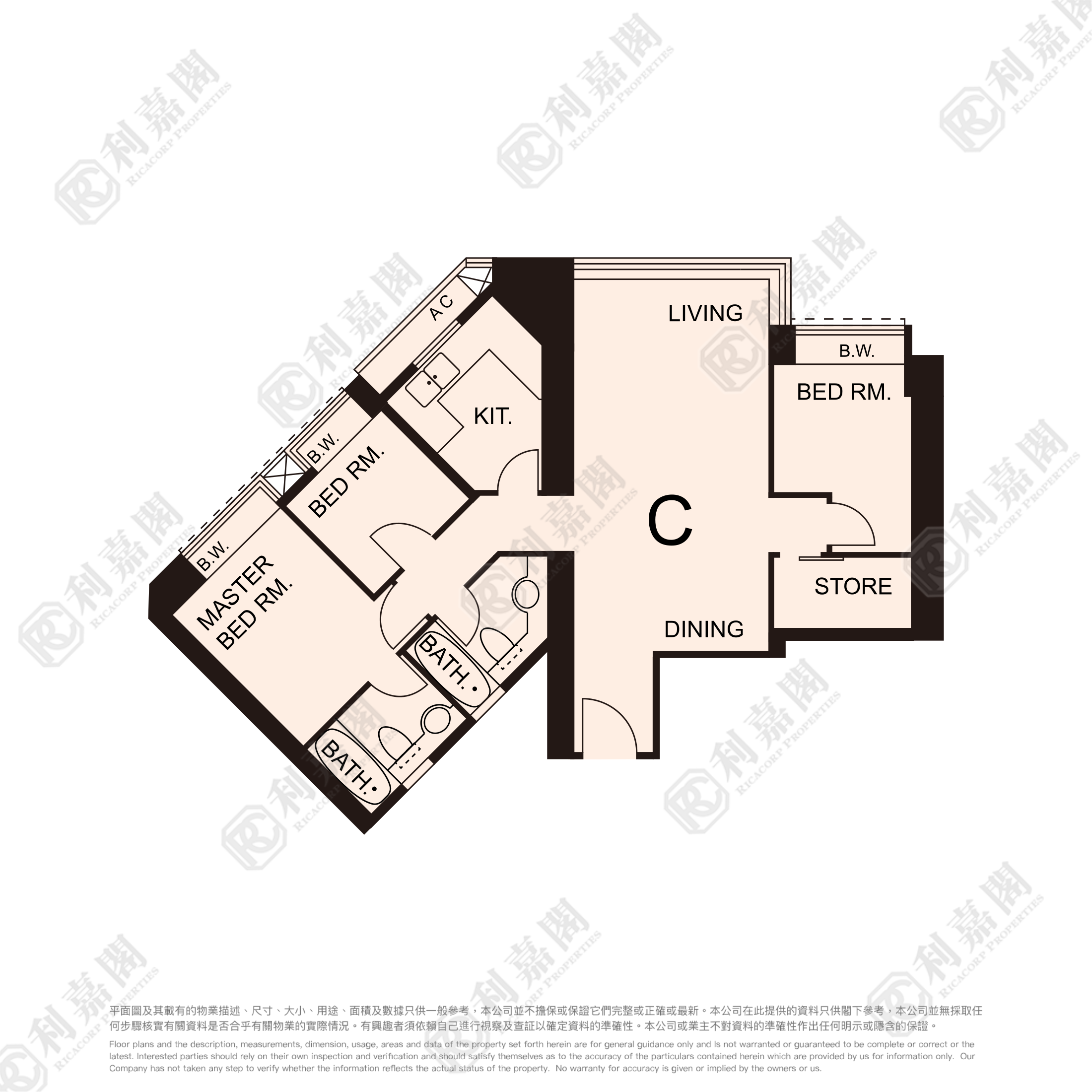 港景峯 3座 低层 C室 九龙站/尖沙咀/佐敦