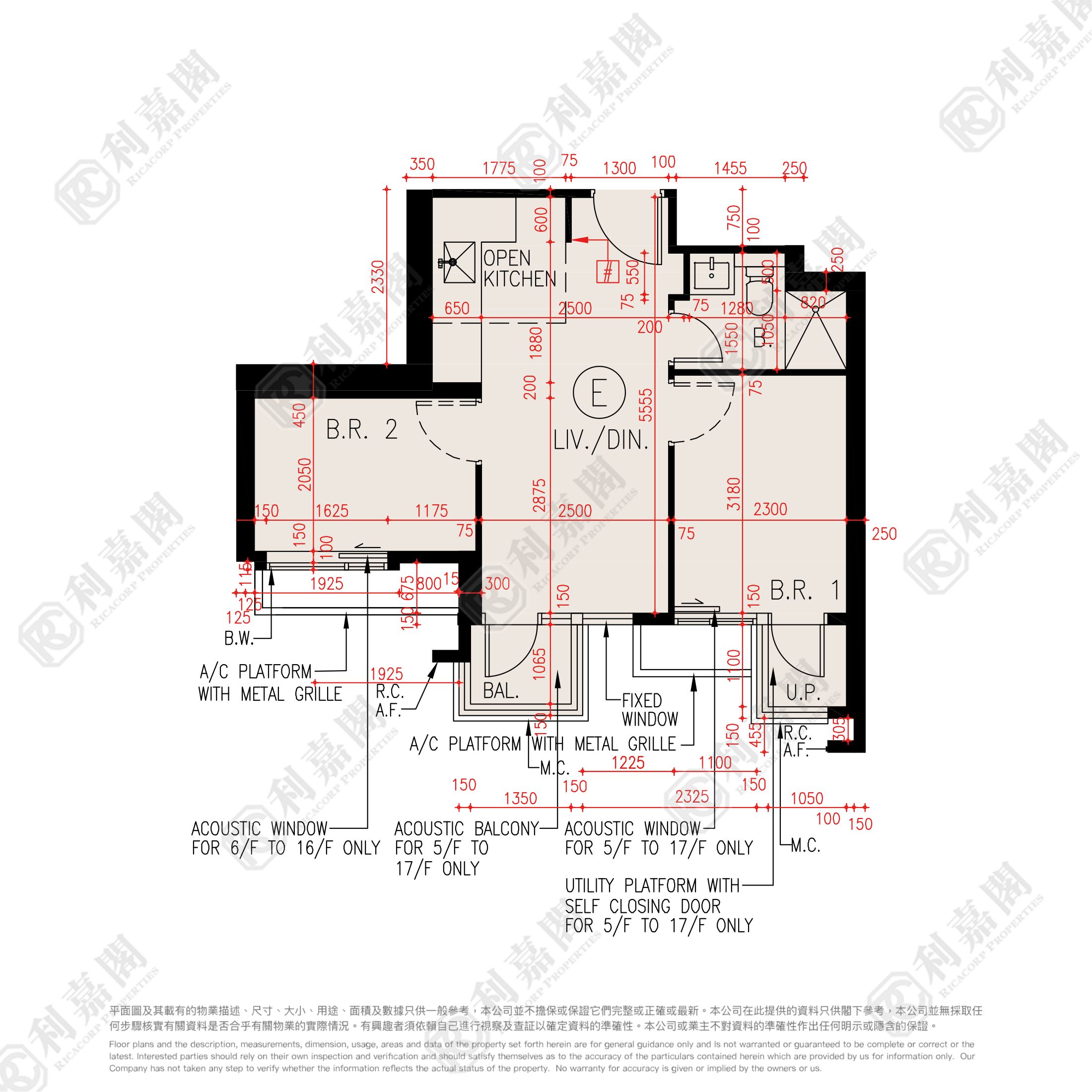 REGENCY BAY PHASE 2 - Tower 1 Very High Floor Zone Flat E Tuen Mun