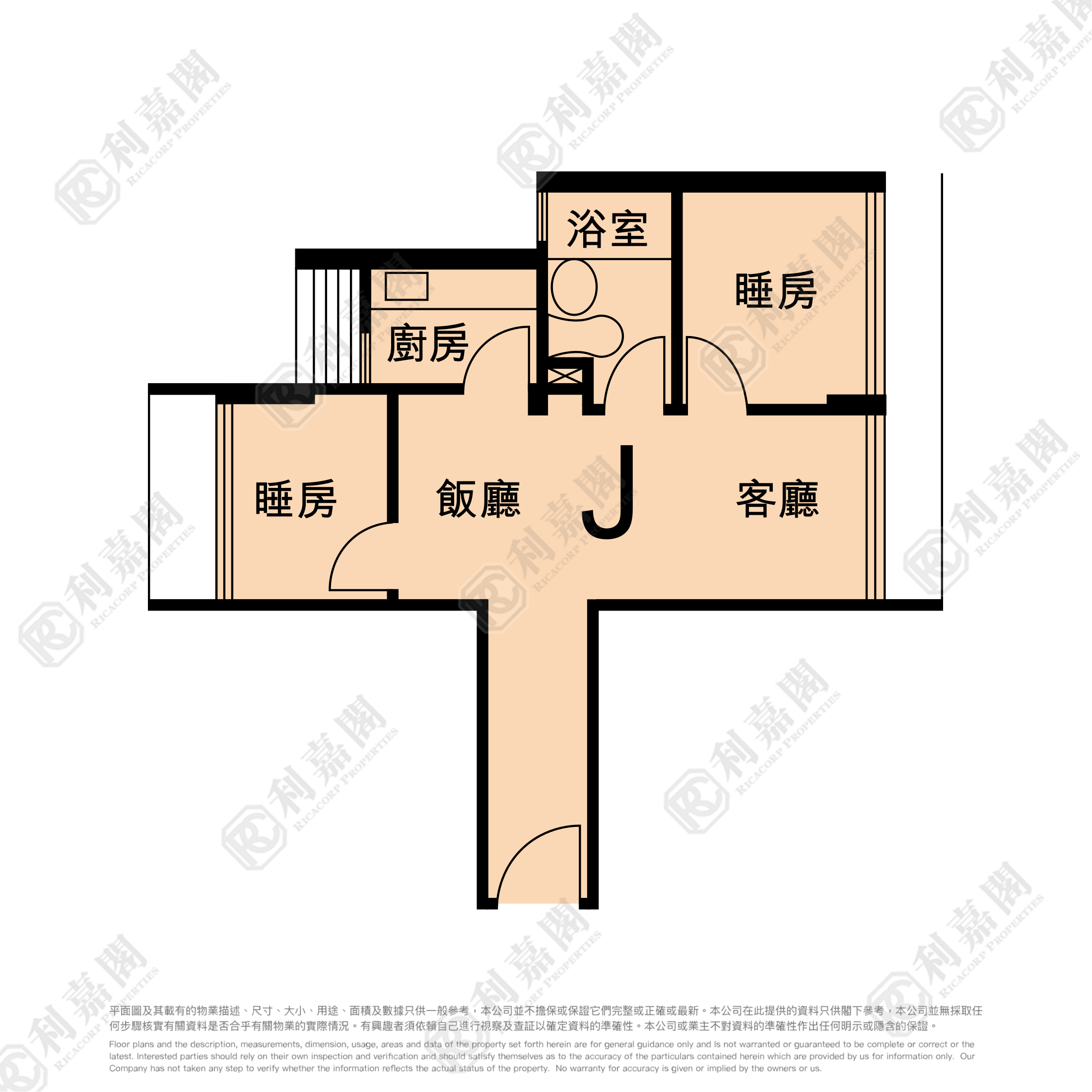 EIGHTLAND GARDENS BLOCK 4 Medium Floor Zone Flat J Tai Po