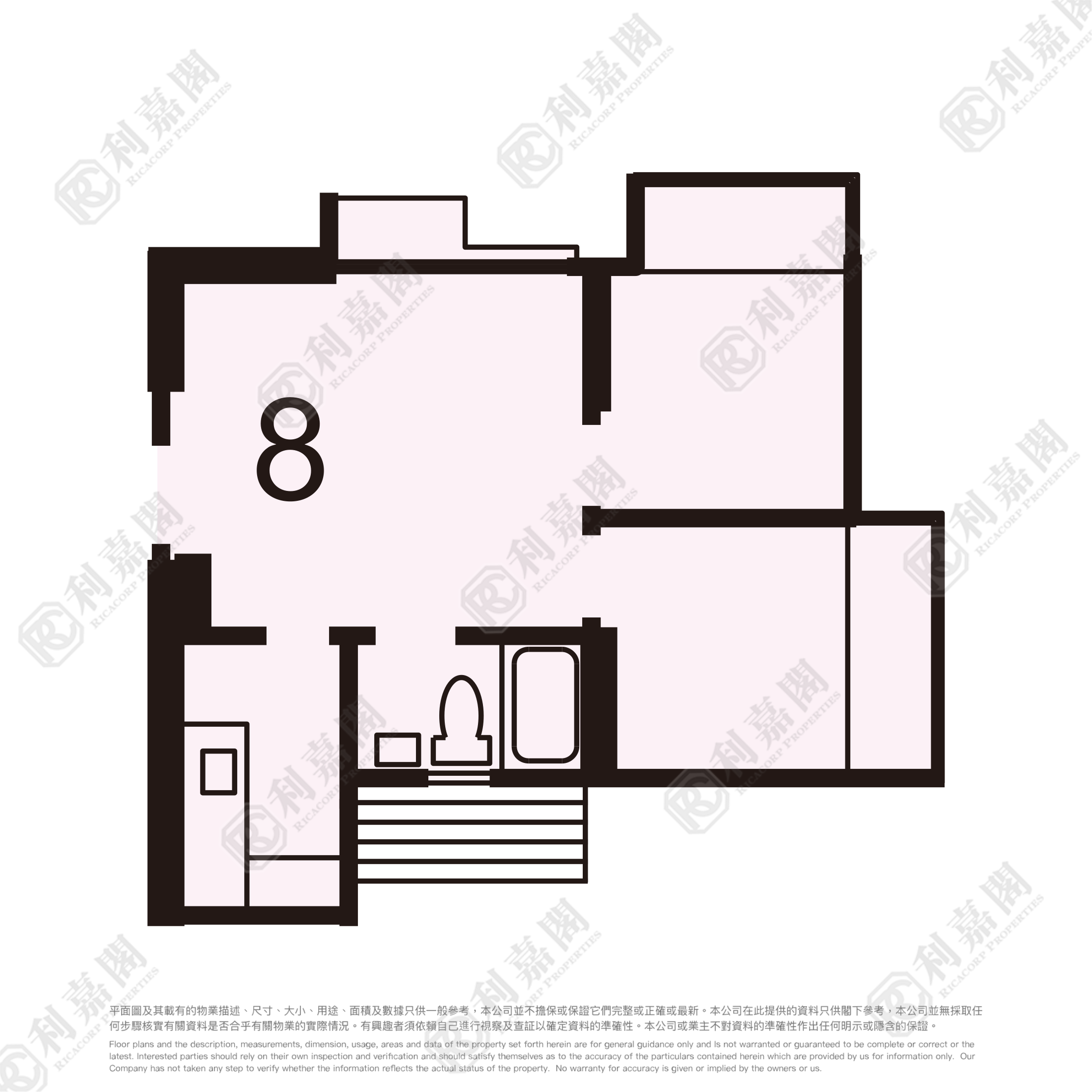 KAM WAH GARDEN BLOCK B Very High Floor Zone Flat 8 Tuen Mun