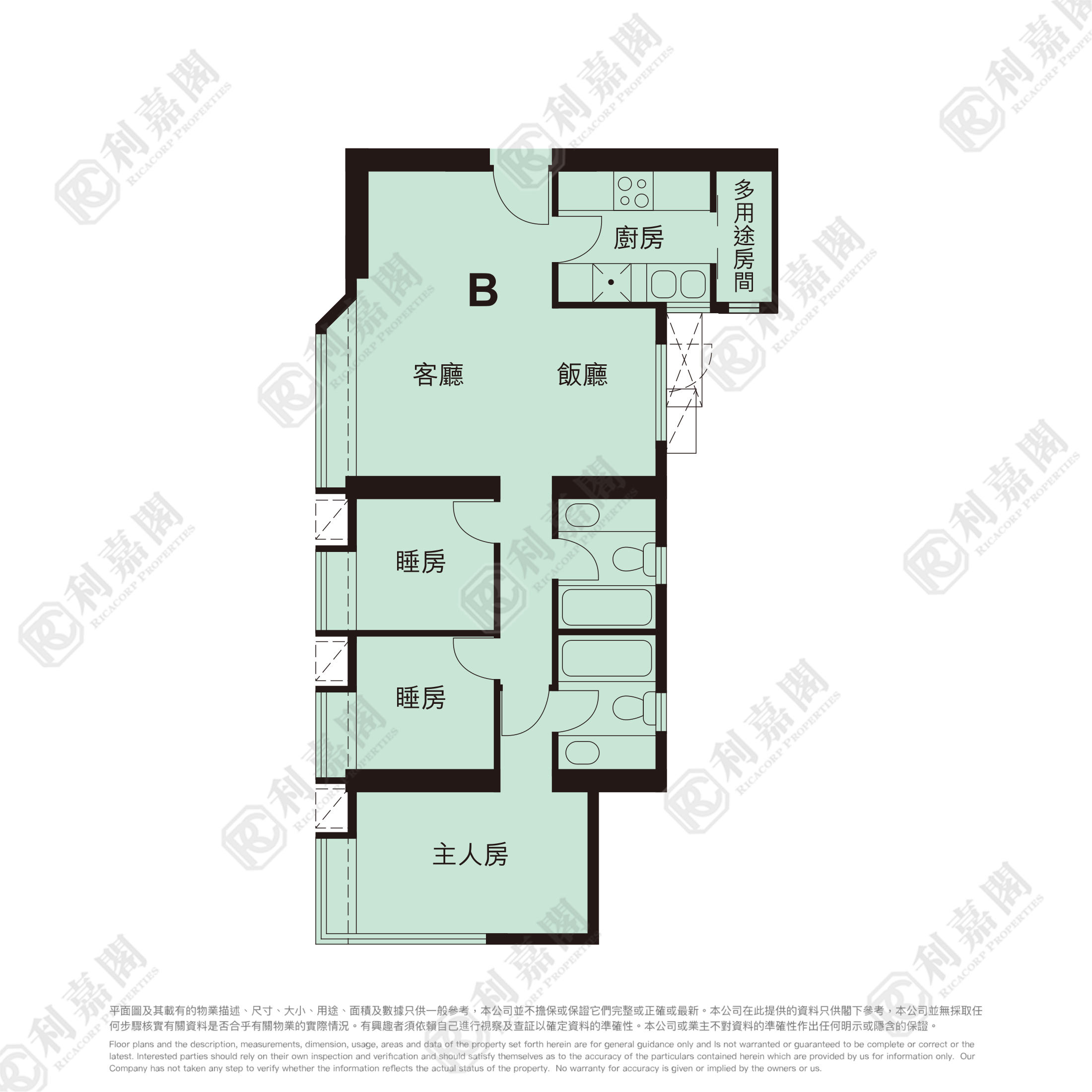 海悦豪园 2座 低层 B室 将军澳