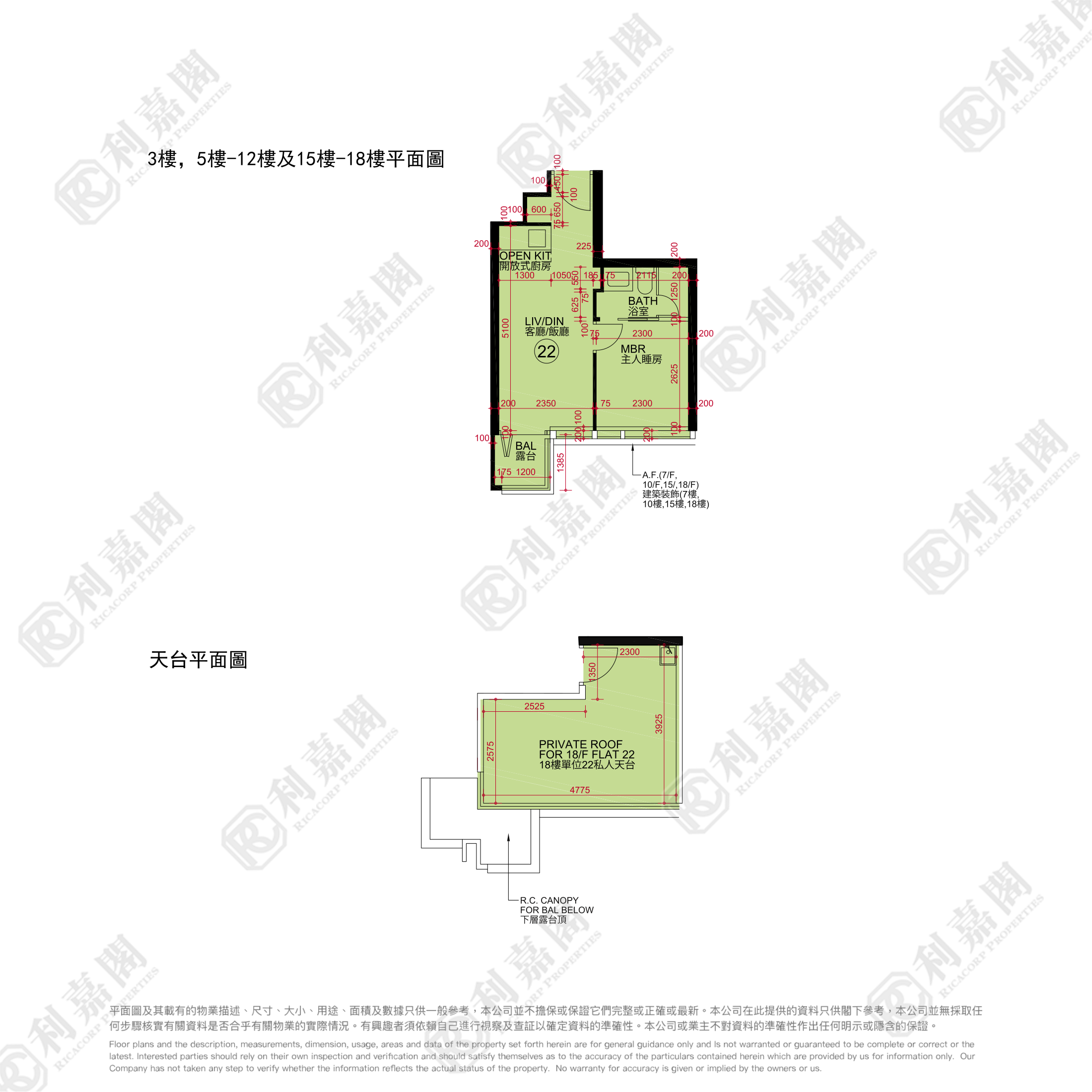 帝御 3期 帝御‧嵐天 6座 中層 22室 深井/青山公路
