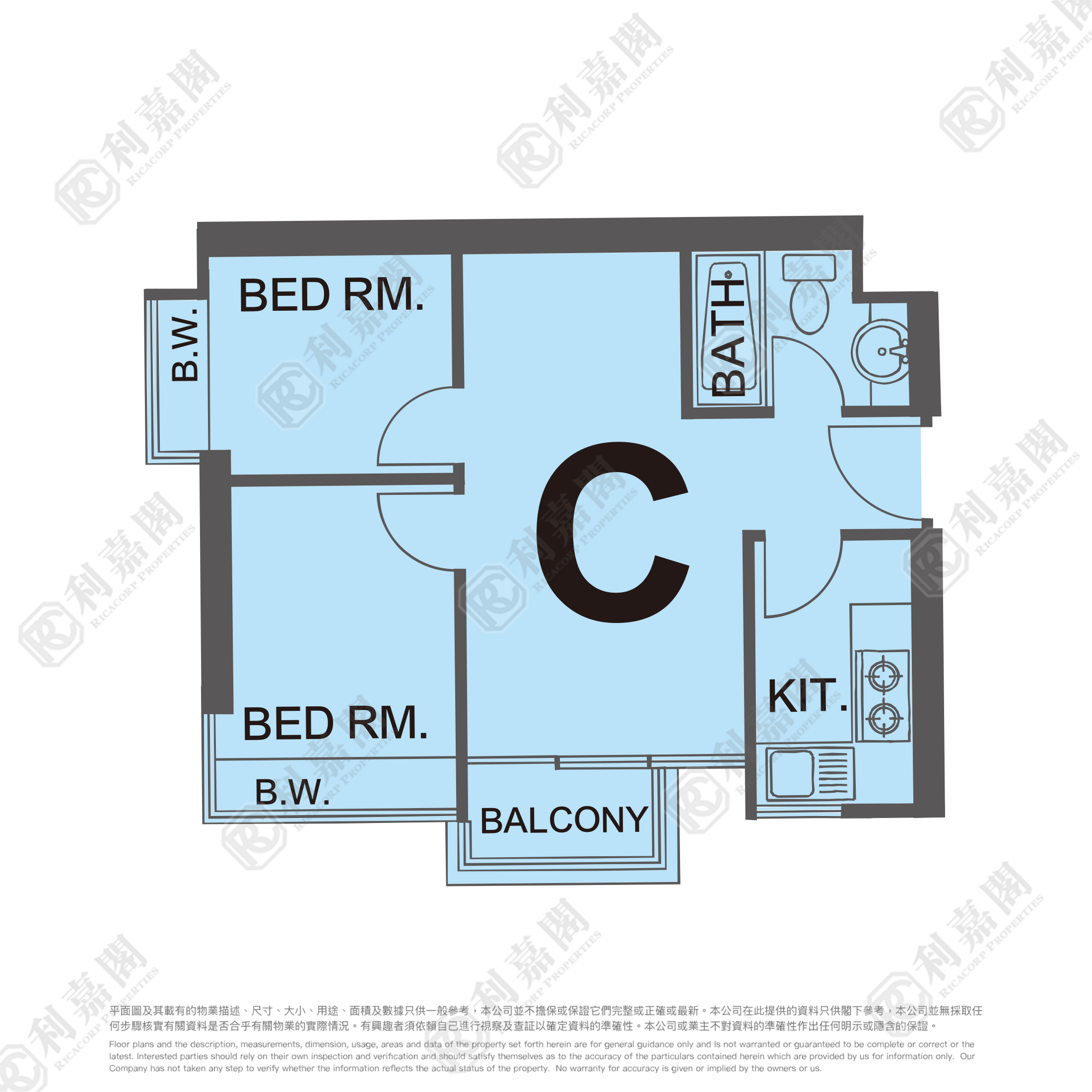 凱帆軒 1座 高層 C室 奧運站/南昌