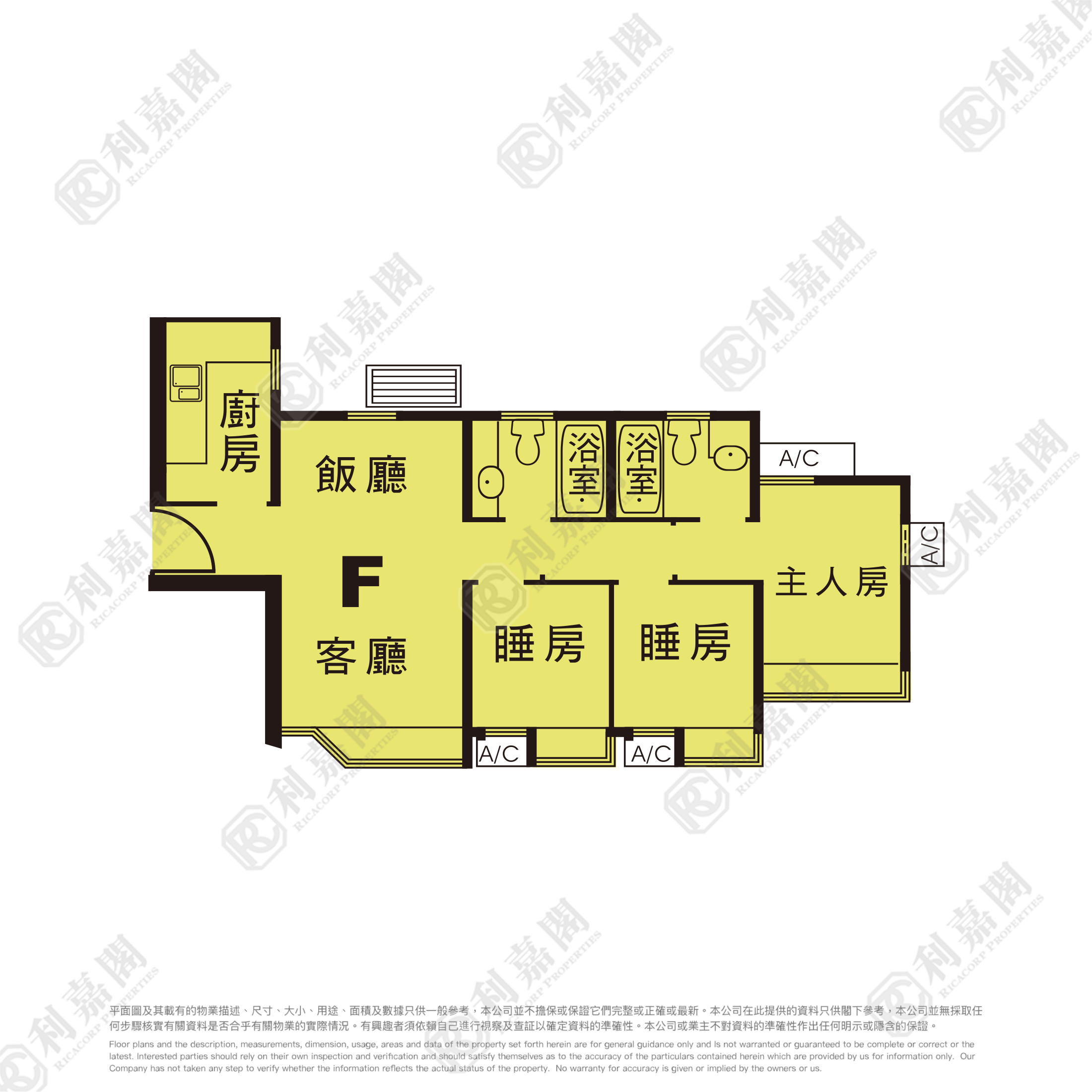 朗庭園 5座 高層 F室 元朗