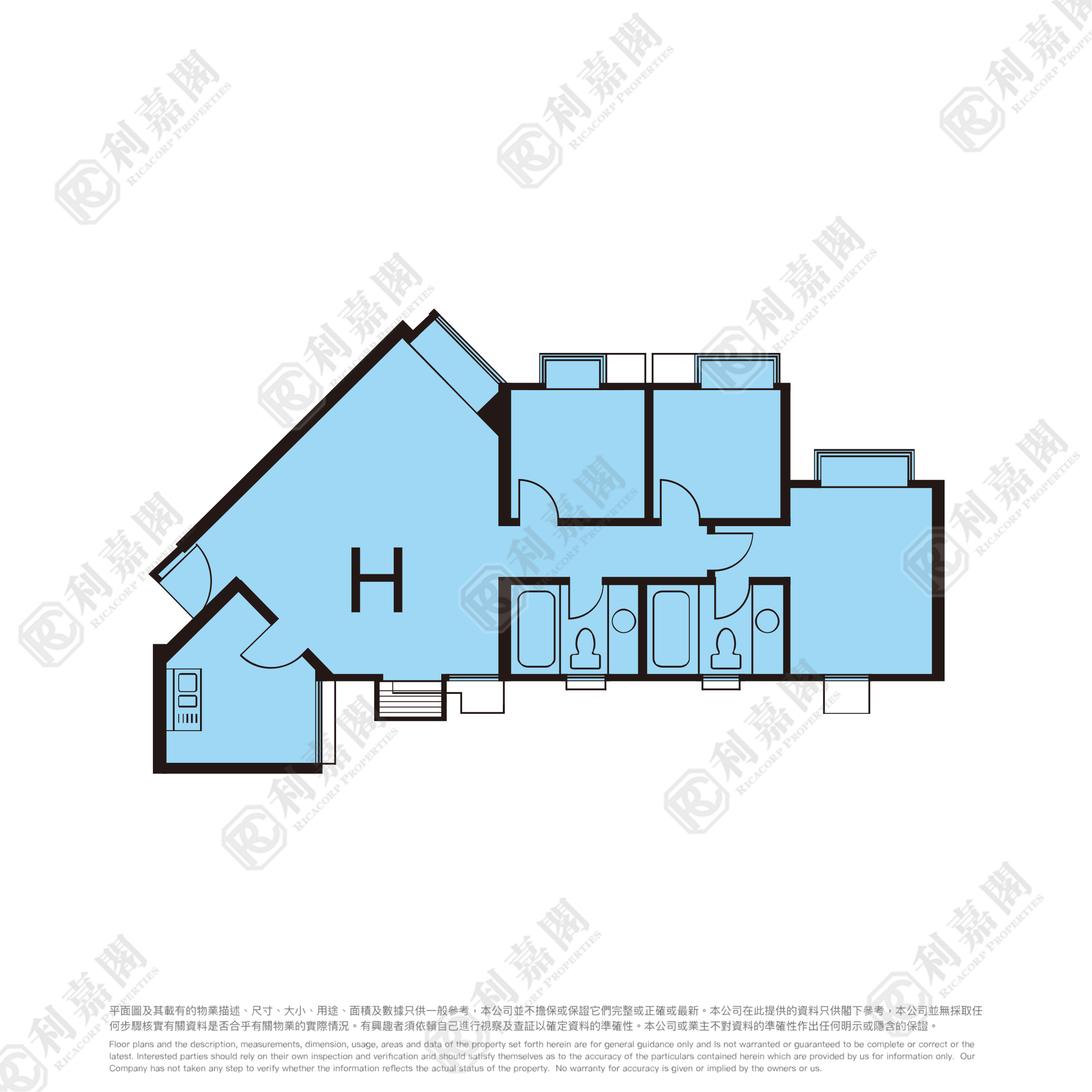 怡峰园 5座 高层 H室 屯门