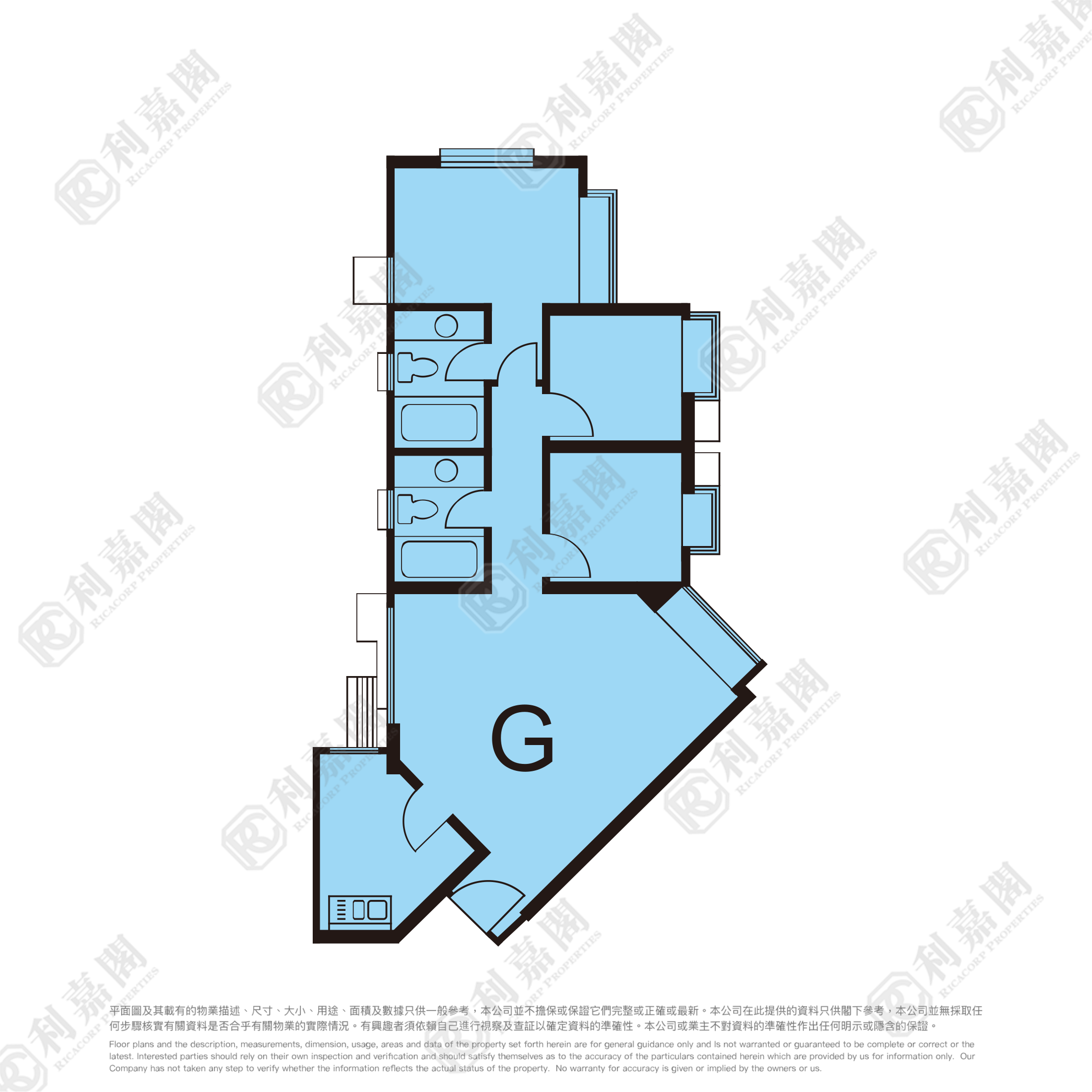 VILLA TIARA BLOCK 5 Very High Floor Zone Flat G Tuen Mun