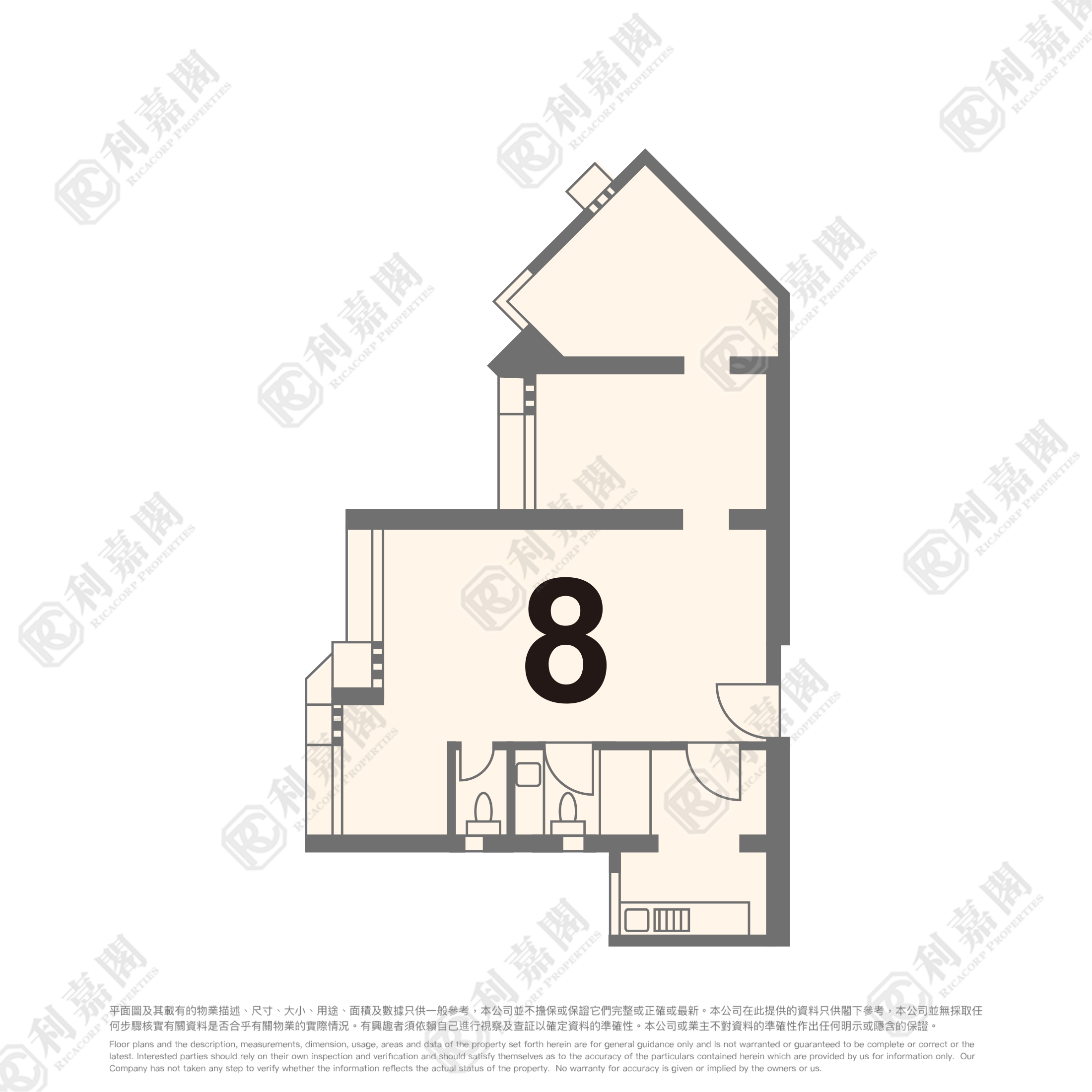 LAI YAN COURT LAI CHOI HOUSE (BLOCK B) High Floor Zone Flat 8 Mei Foo/Wonderland Villas