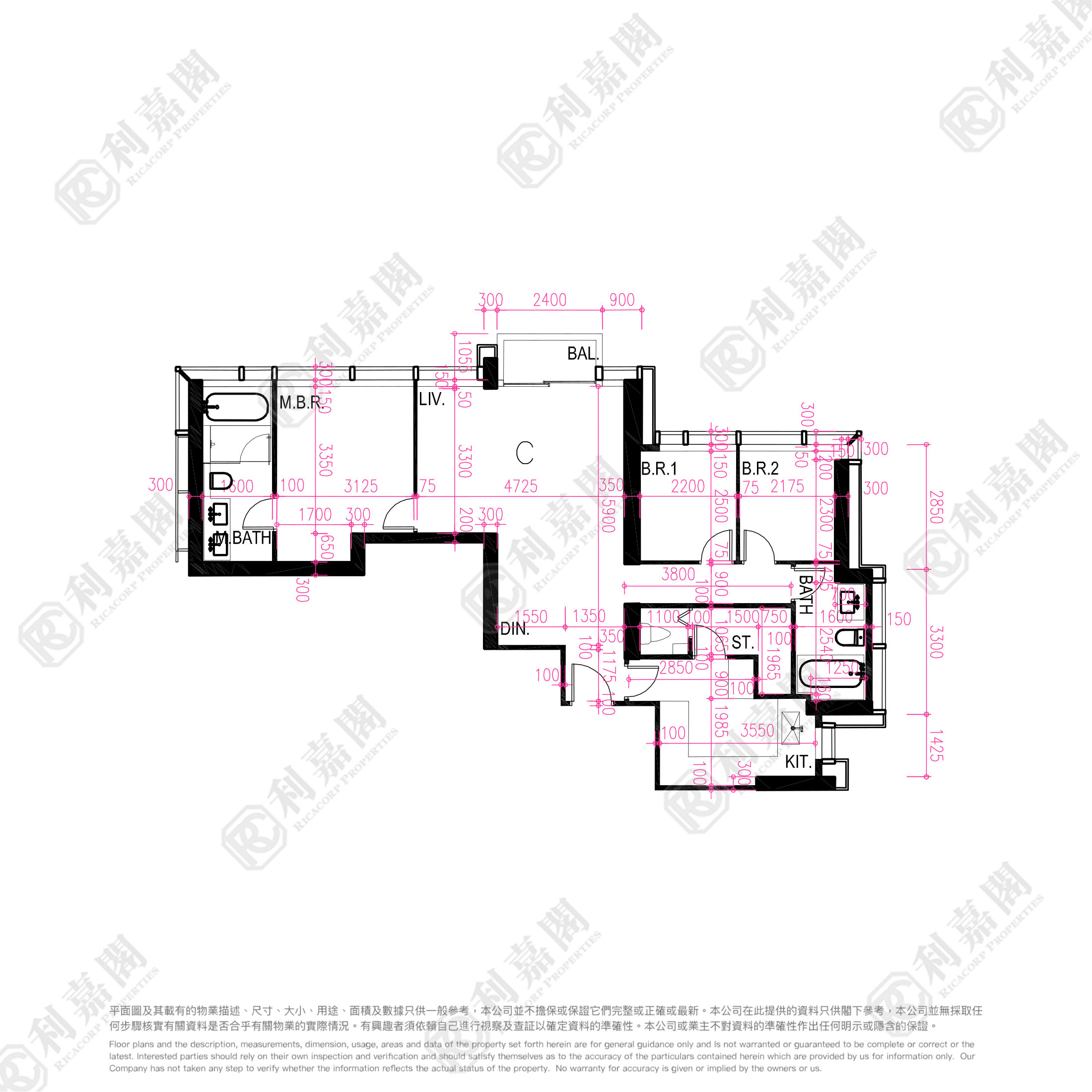 昇御门 2座 极高层 C室 红磡/黄埔/海逸