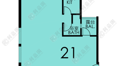 翠林邨 欣林楼 (4座) 极高层 21室 将军澳