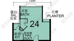 長安邨 安泊樓 (7座) 極高層 24室 青衣