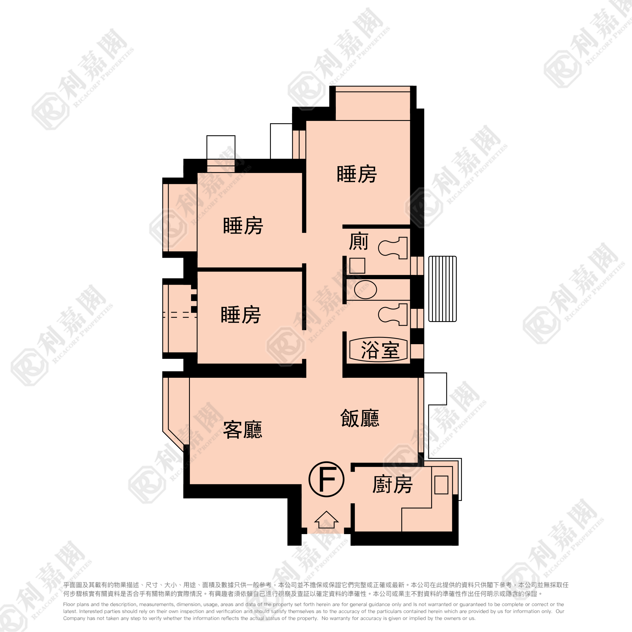 FINERY PARK BLOCK 2 Medium Floor Zone Flat F Tseung Kwan O
