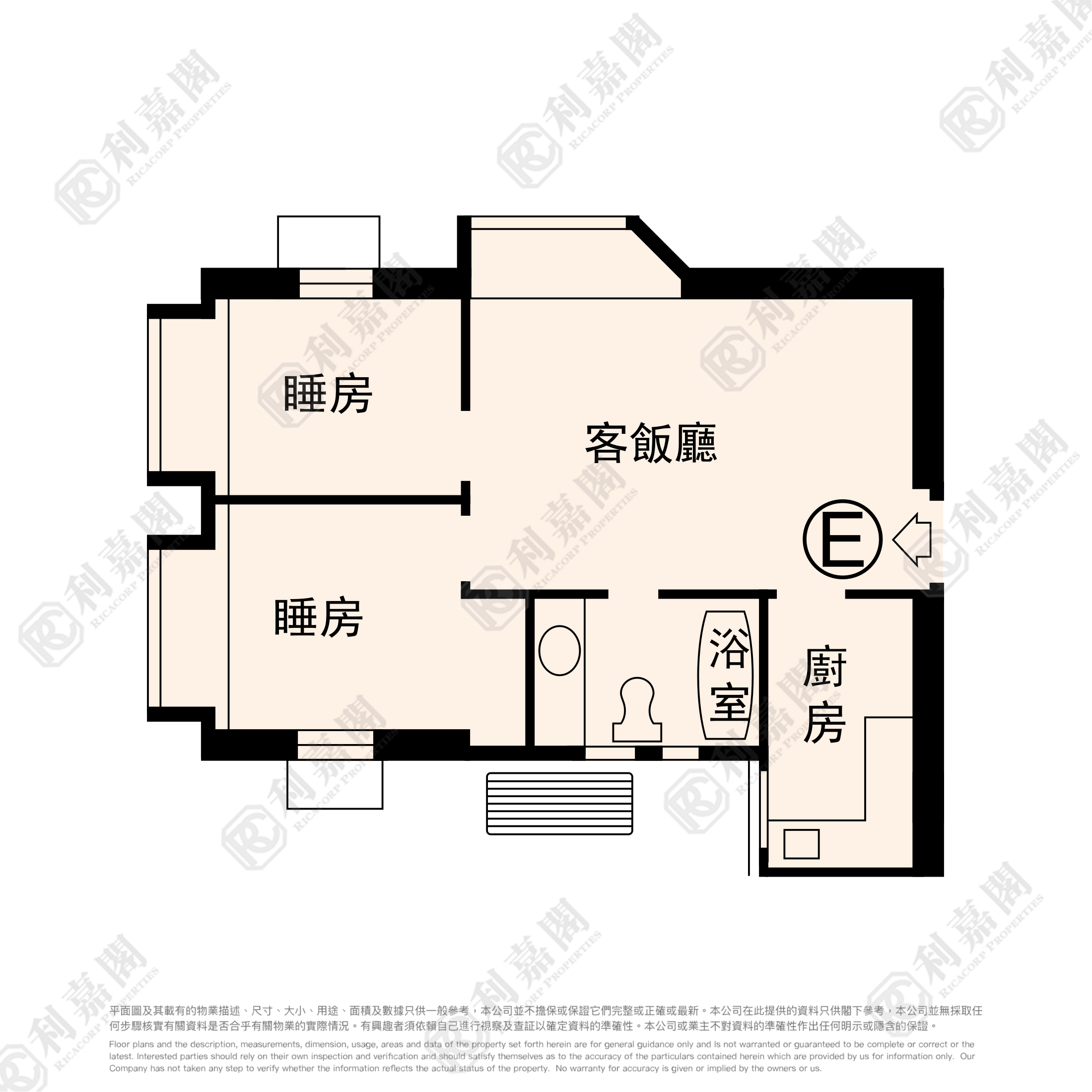 富丽花园 2座 高层 E室 将军澳