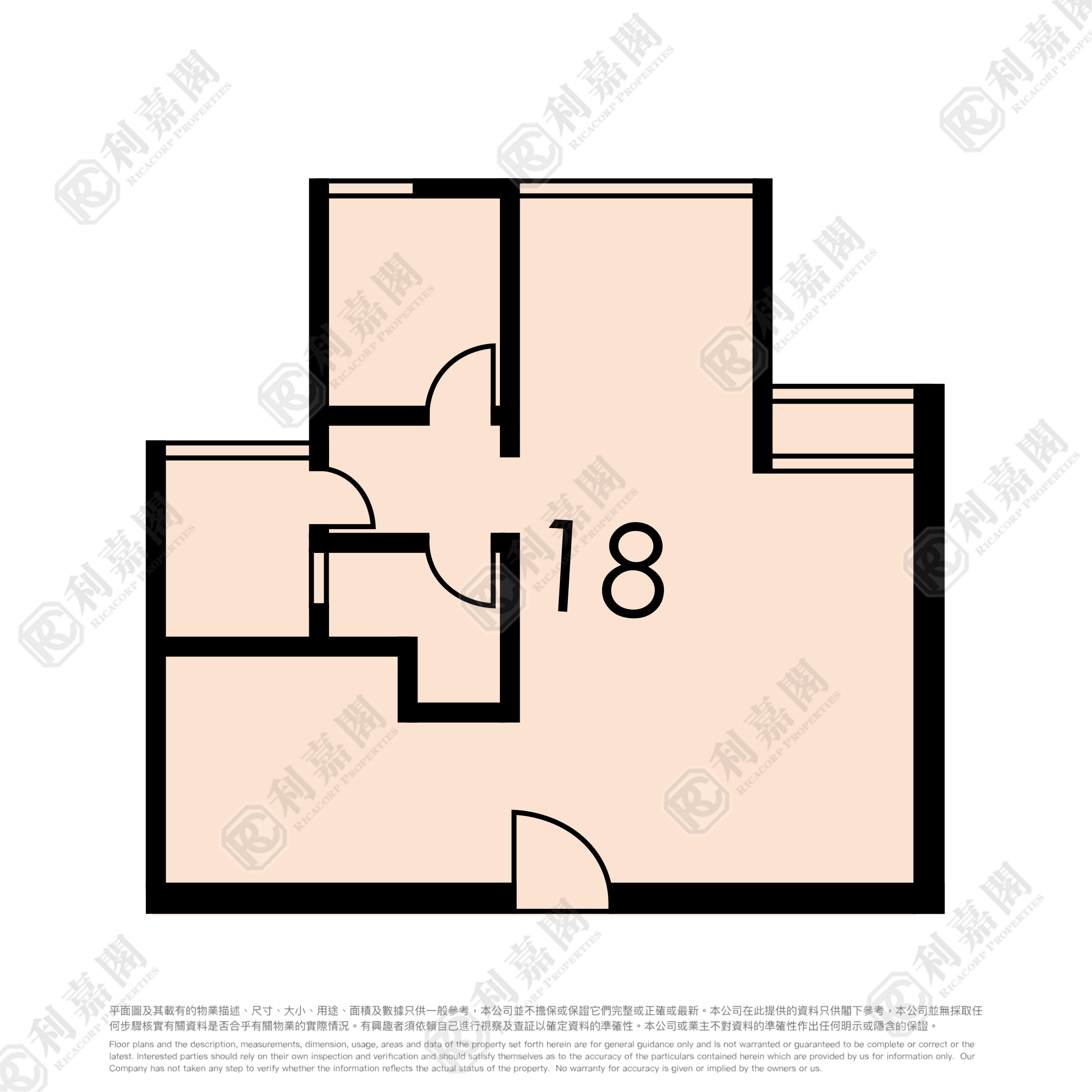 寶林邨 寶仁樓 (1座) 中層 18室 將軍澳