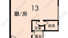 宝林邨 宝泰楼 (2座) 高层 13室 将军澳