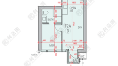柏傲庄 1期 2座 (2A) 中层 D室 大围