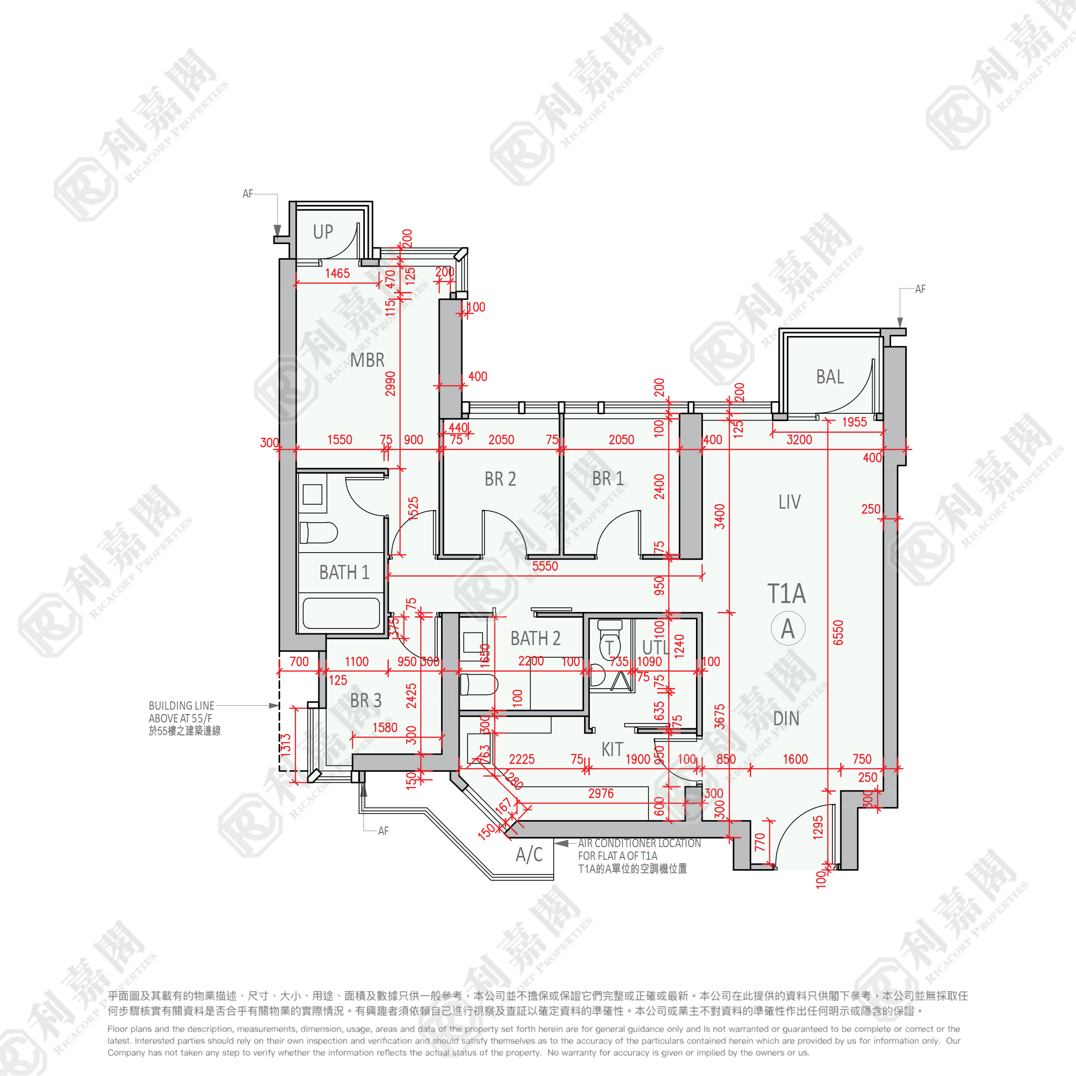 THE PAVILIA FARM PHASE 3 - Tower 1 (1a) High Floor Zone Flat A Tai Wai