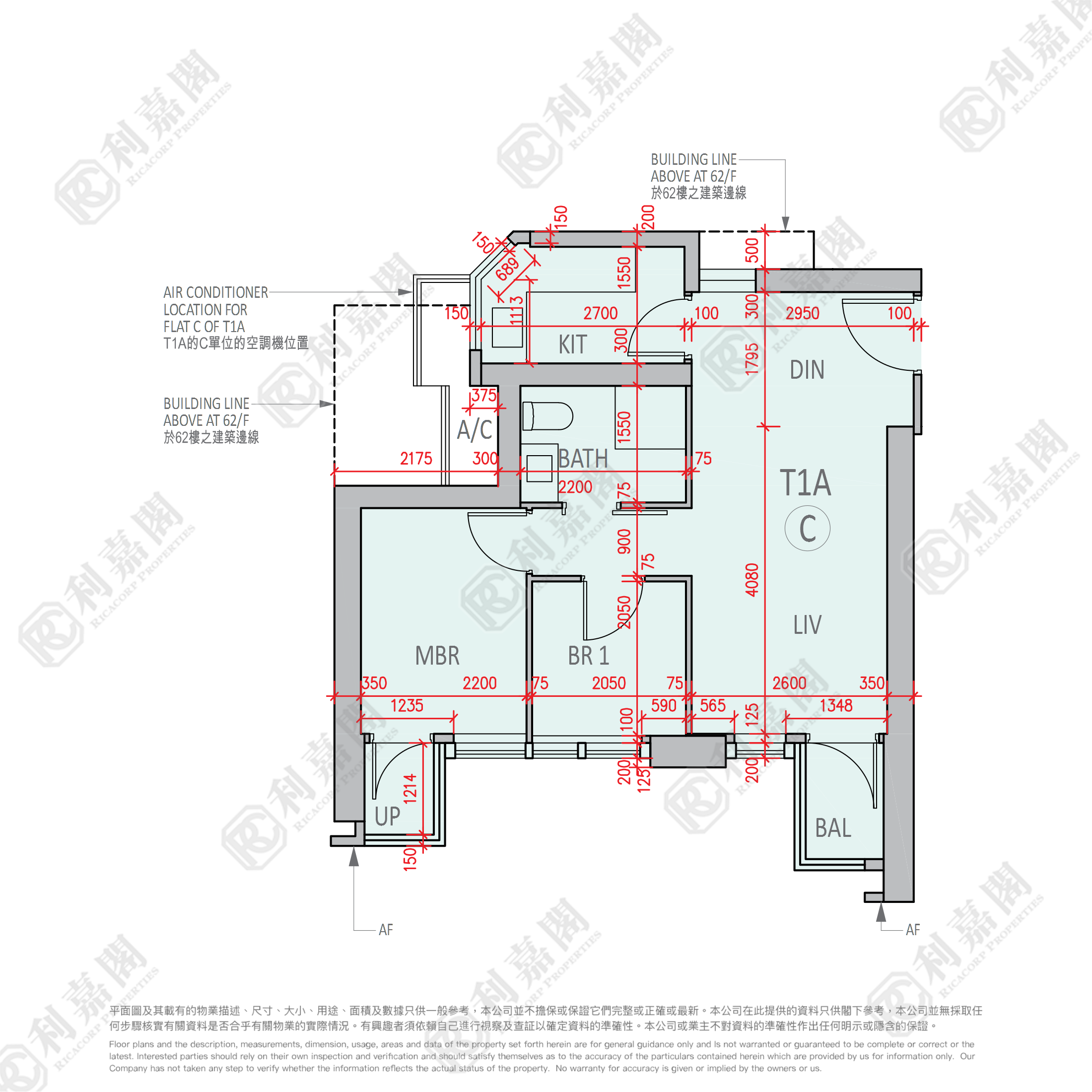 THE PAVILIA FARM PHASE 3 - Tower 1 (1a) Medium Floor Zone Flat C Tai Wai