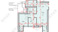 THE PAVILIA FARM PHASE 3 - Tower 1 (1a) Medium Floor Zone Flat C Tai Wai