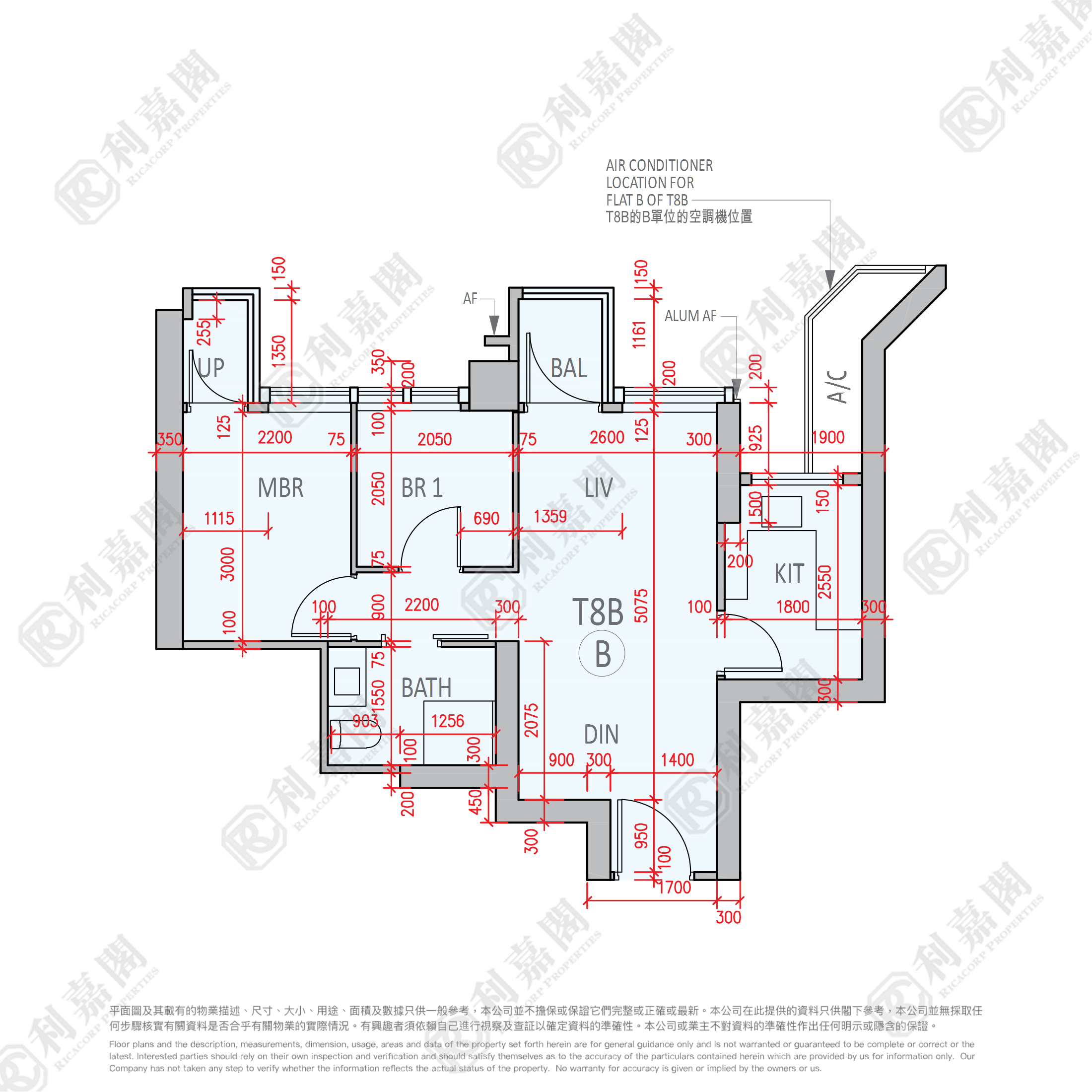 柏傲庄 3期 8座 (8B) 中层 B室 大围