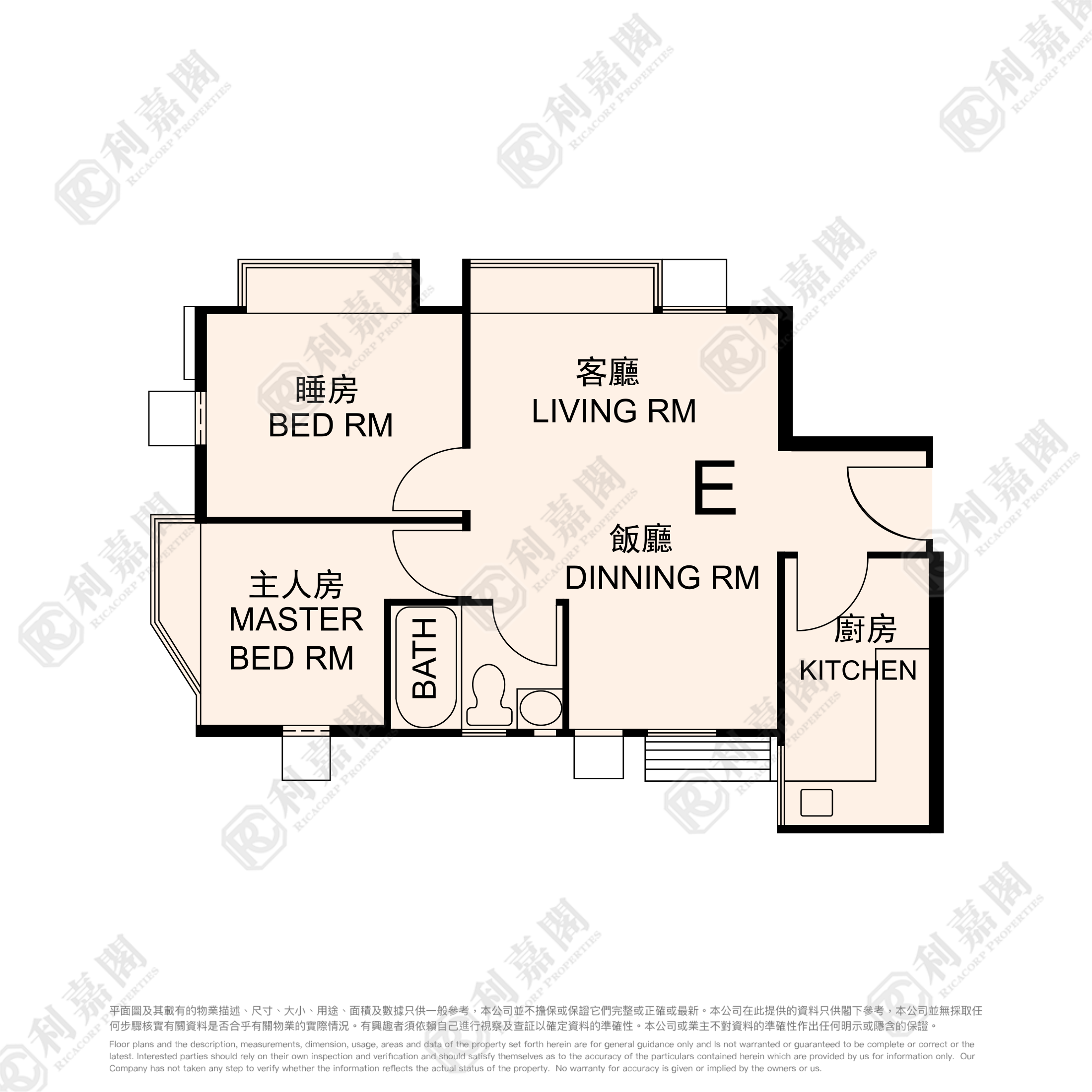 VENICE GARDENS BLOCK 1 High Floor Zone Flat E Tuen Mun
