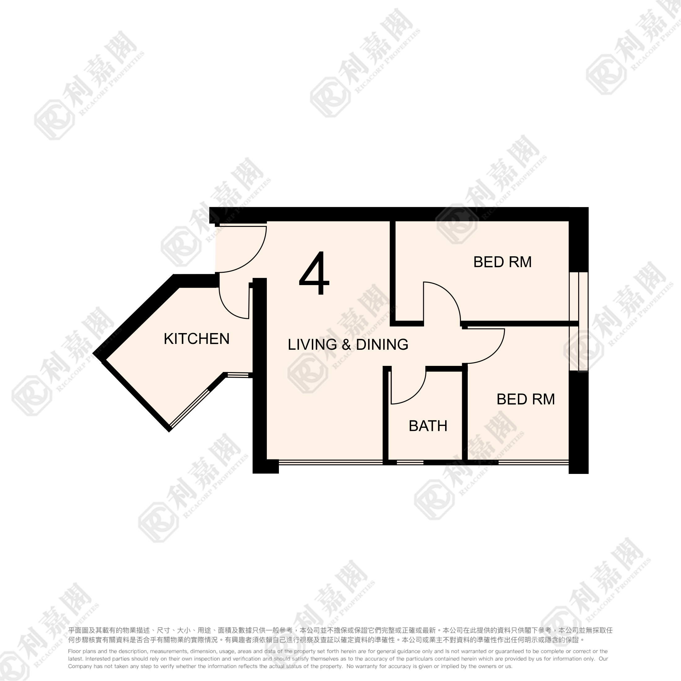 KING SHAN COURT KING FUNG HOUSE (BLOCK A) Medium Floor Zone Flat 4 Kowloon Bay/Ngau Chi Wan/Diamond Hill/Wong Tai Sin