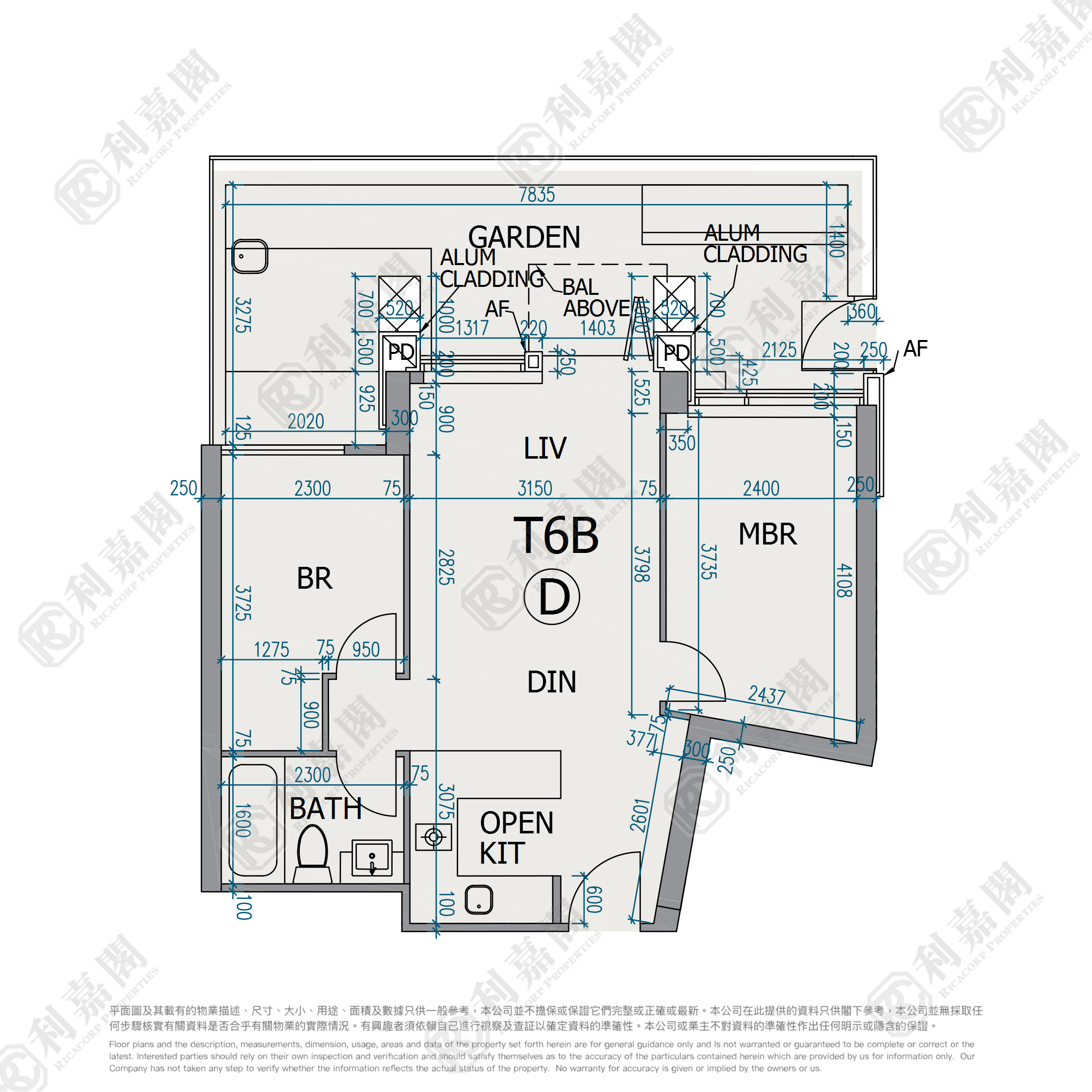 朗濤 6B座 低層 D室 大埔