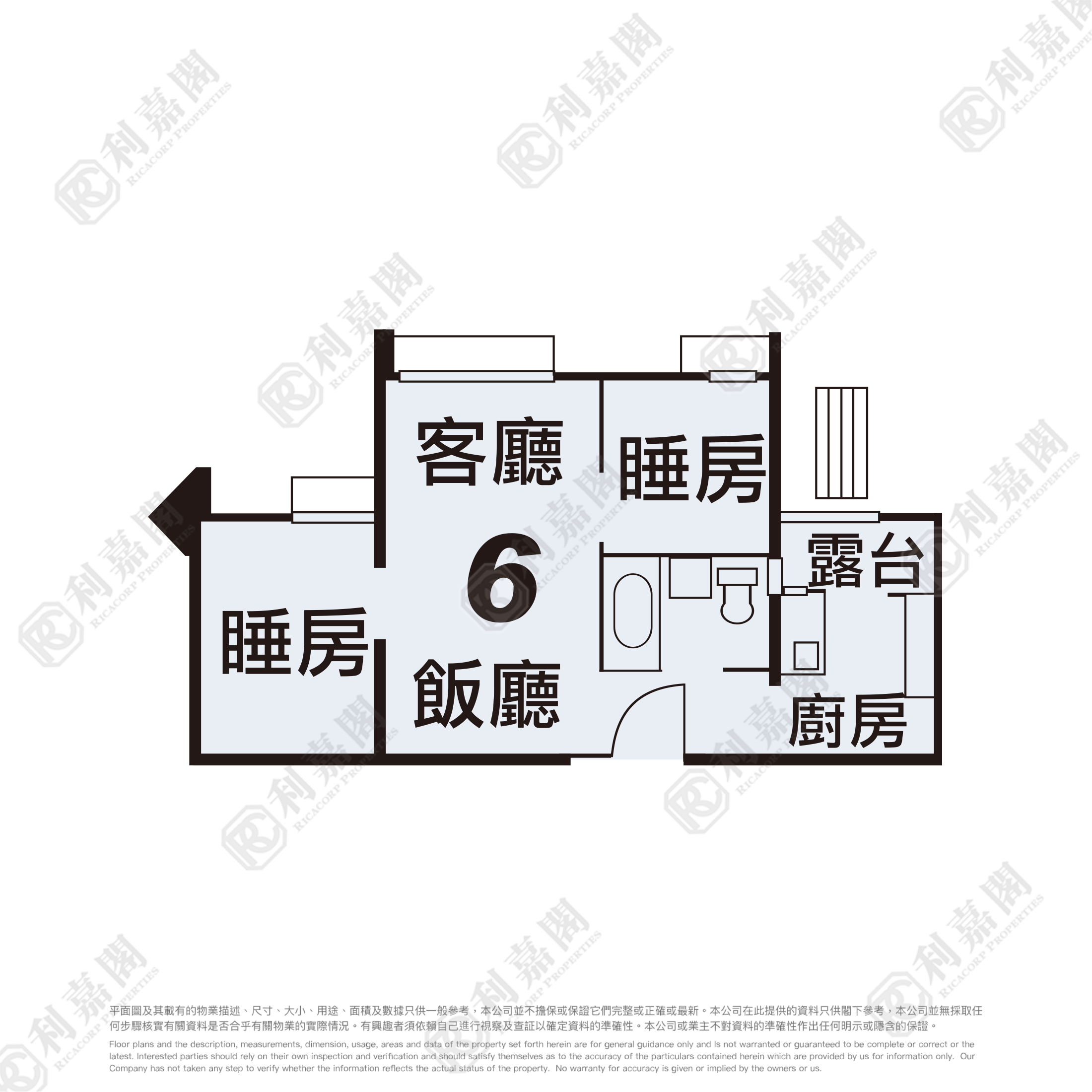欣明苑 欣兰阁 (D座) 极高层 6室 将军澳